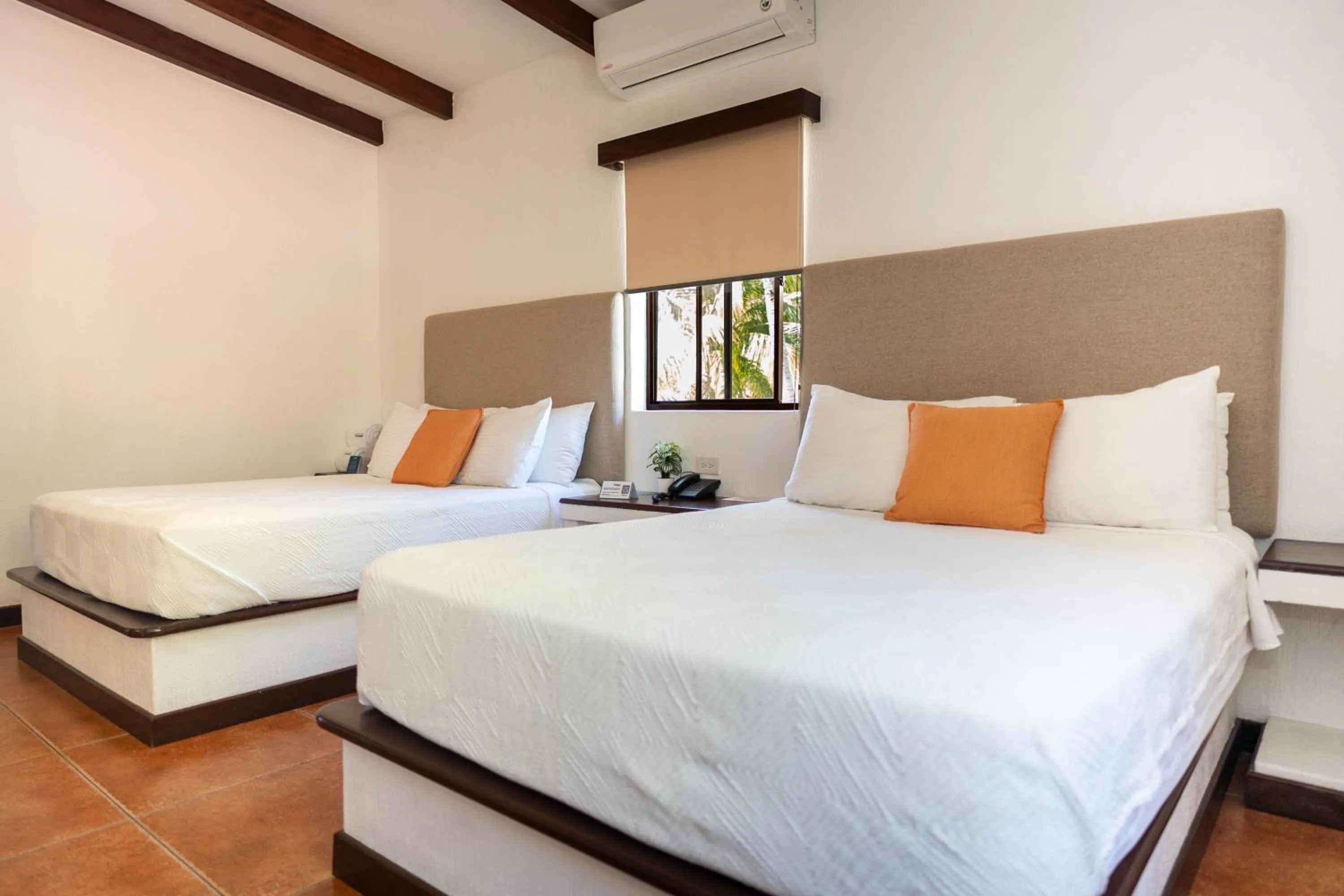 Bed in Boca Olas Resort Villas