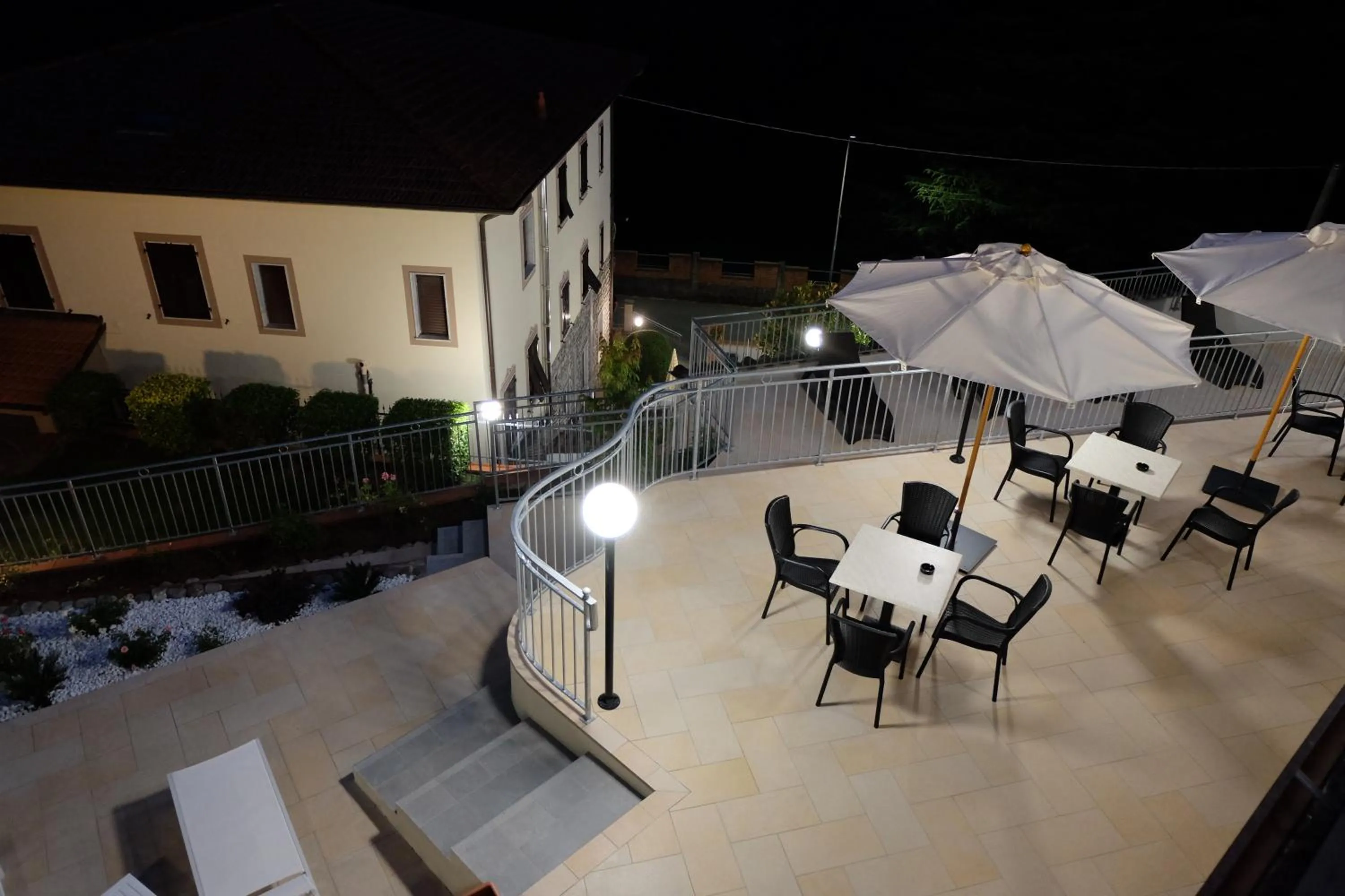 Balcony/Terrace in Albergo Elisa