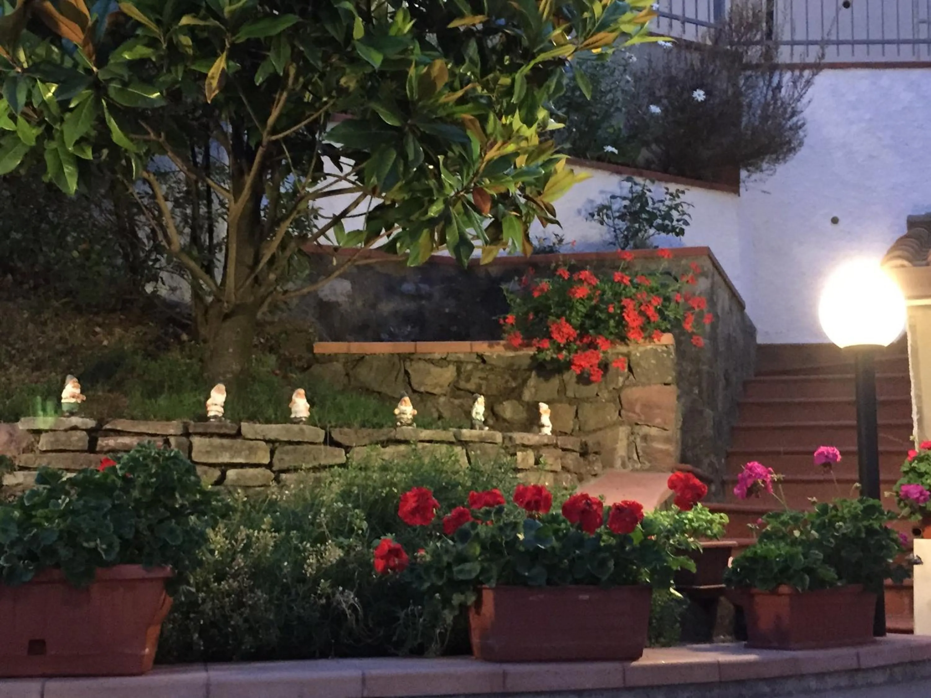 Decorative detail in Albergo Elisa