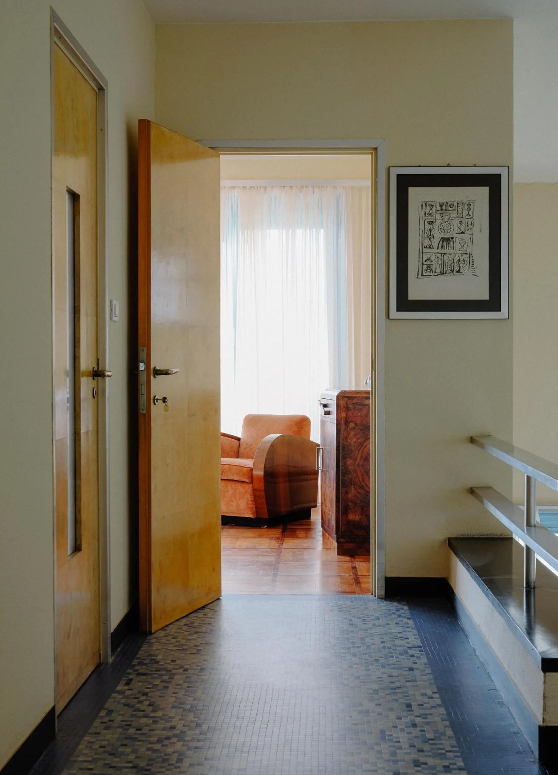 Bedroom in Villa Domus 1938