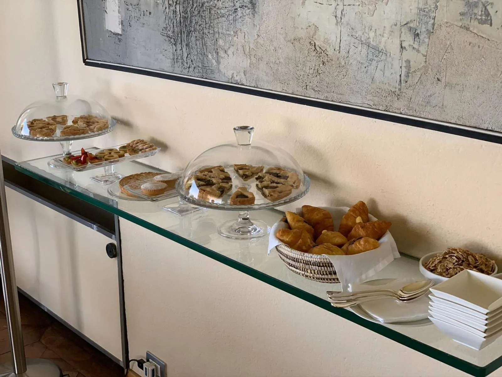 Breakfast in Villa Domus 1938