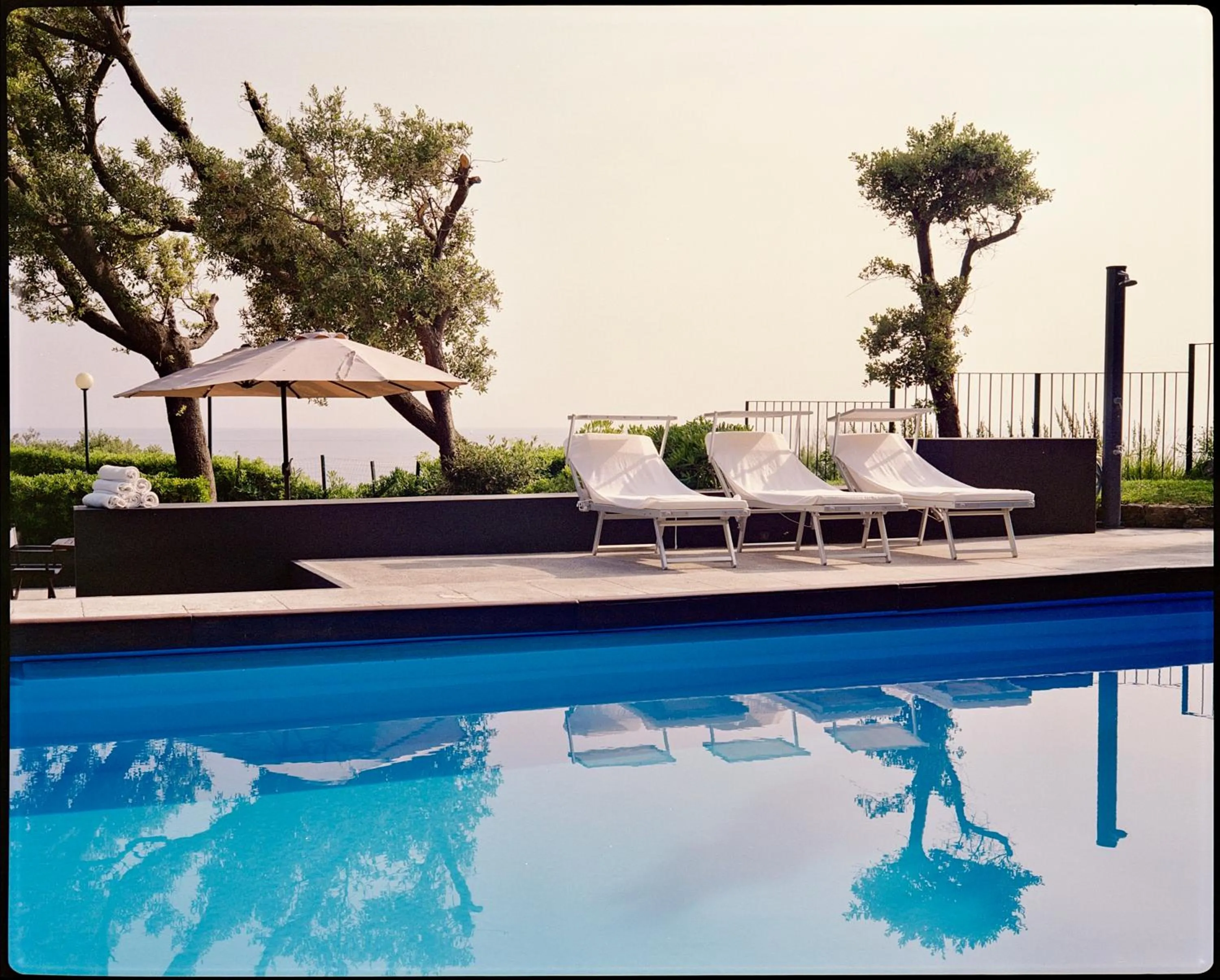 Pool view in Villa Domus 1938