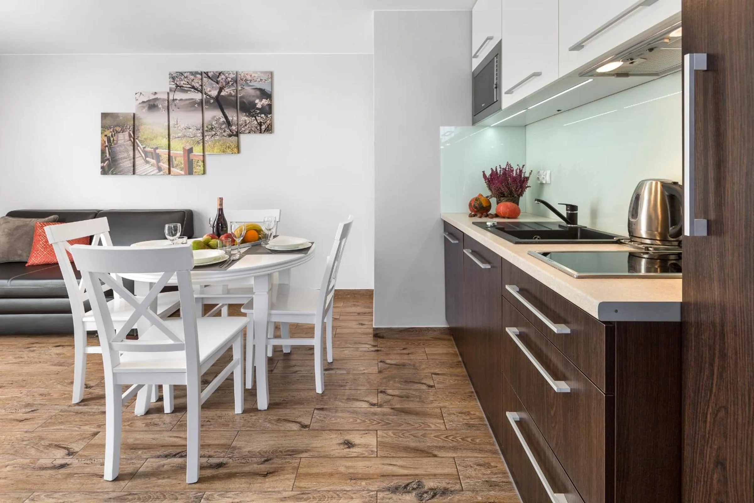 Kitchen or kitchenette in Smrekowa Polana Resort & Spa