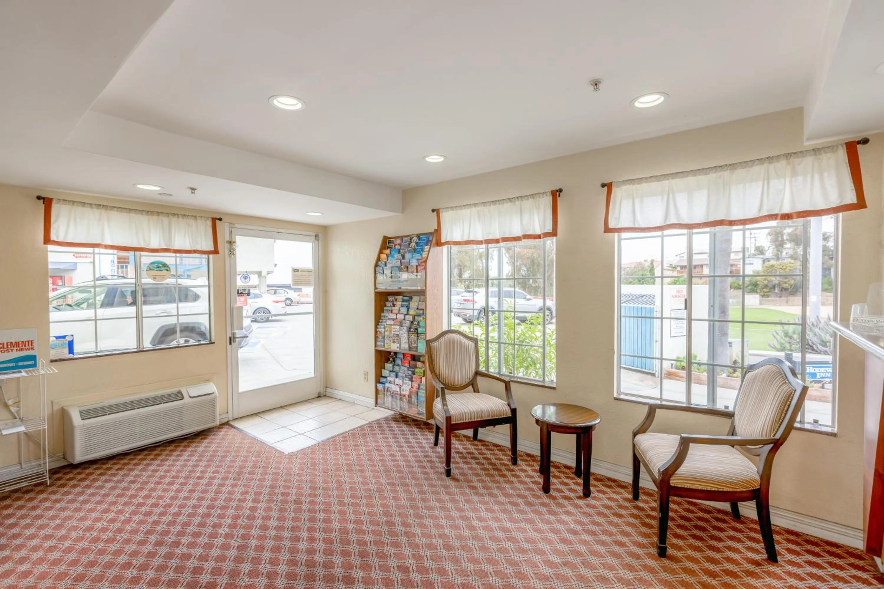 Lobby or reception in Hotel Avenida, San Clemente Beach