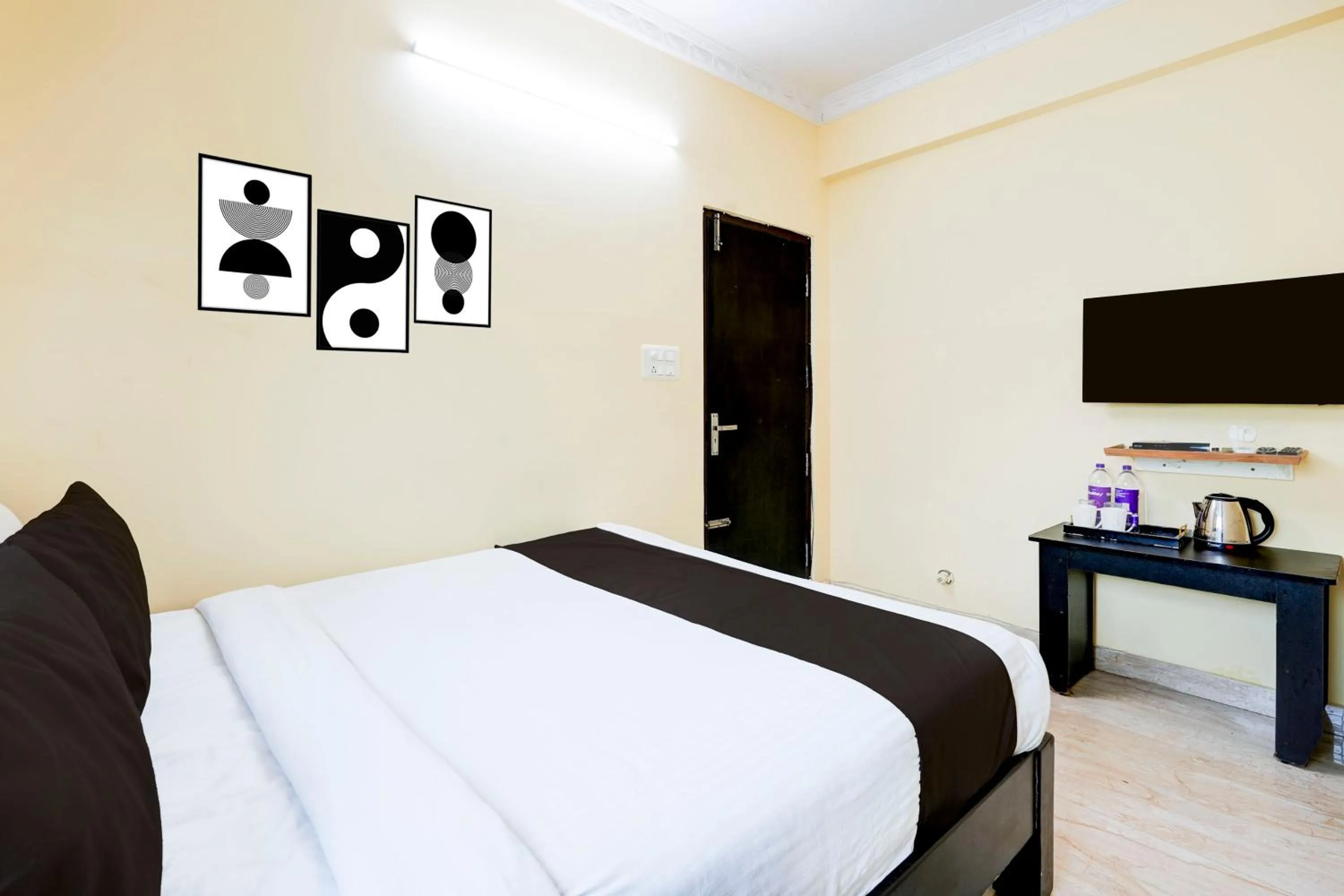 Bedroom, Bed in Super Hotel O Ganakkal Near BGS Hospital Junction Formerly Omkar Global Inn