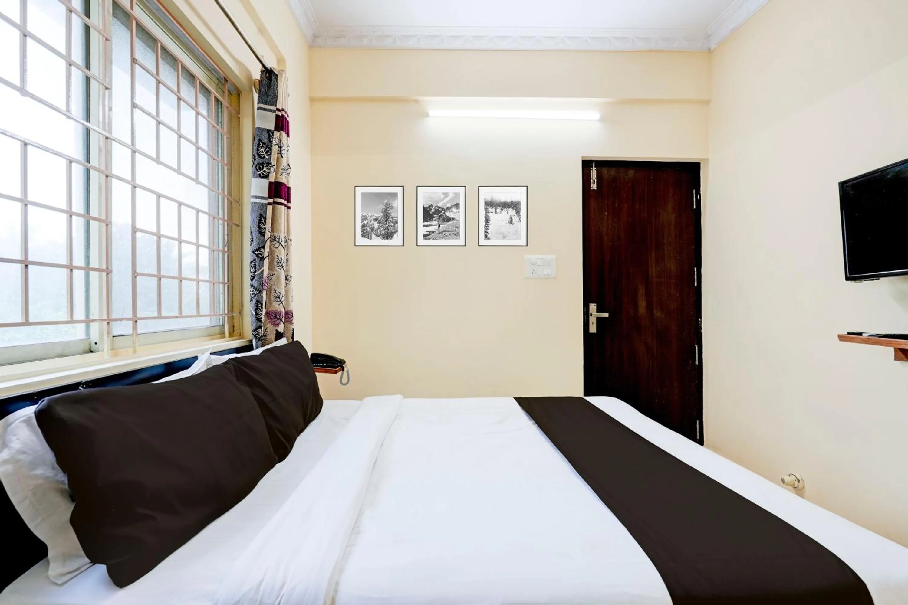 Bedroom, Bed in Super Hotel O Ganakkal Near BGS Hospital Junction Formerly Omkar Global Inn