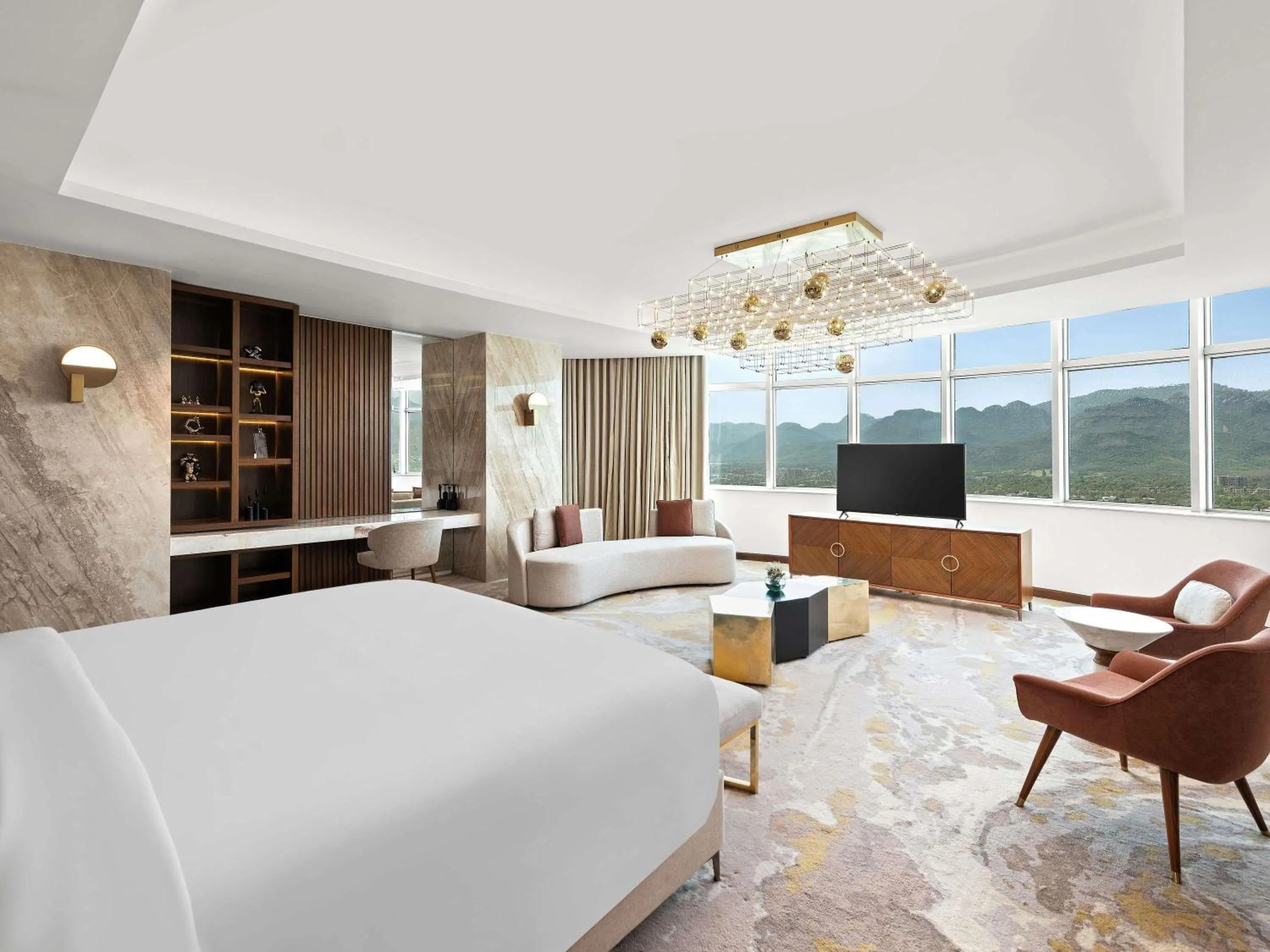 Bedroom, Bed in Movenpick Hotel Centaurus Islamabad