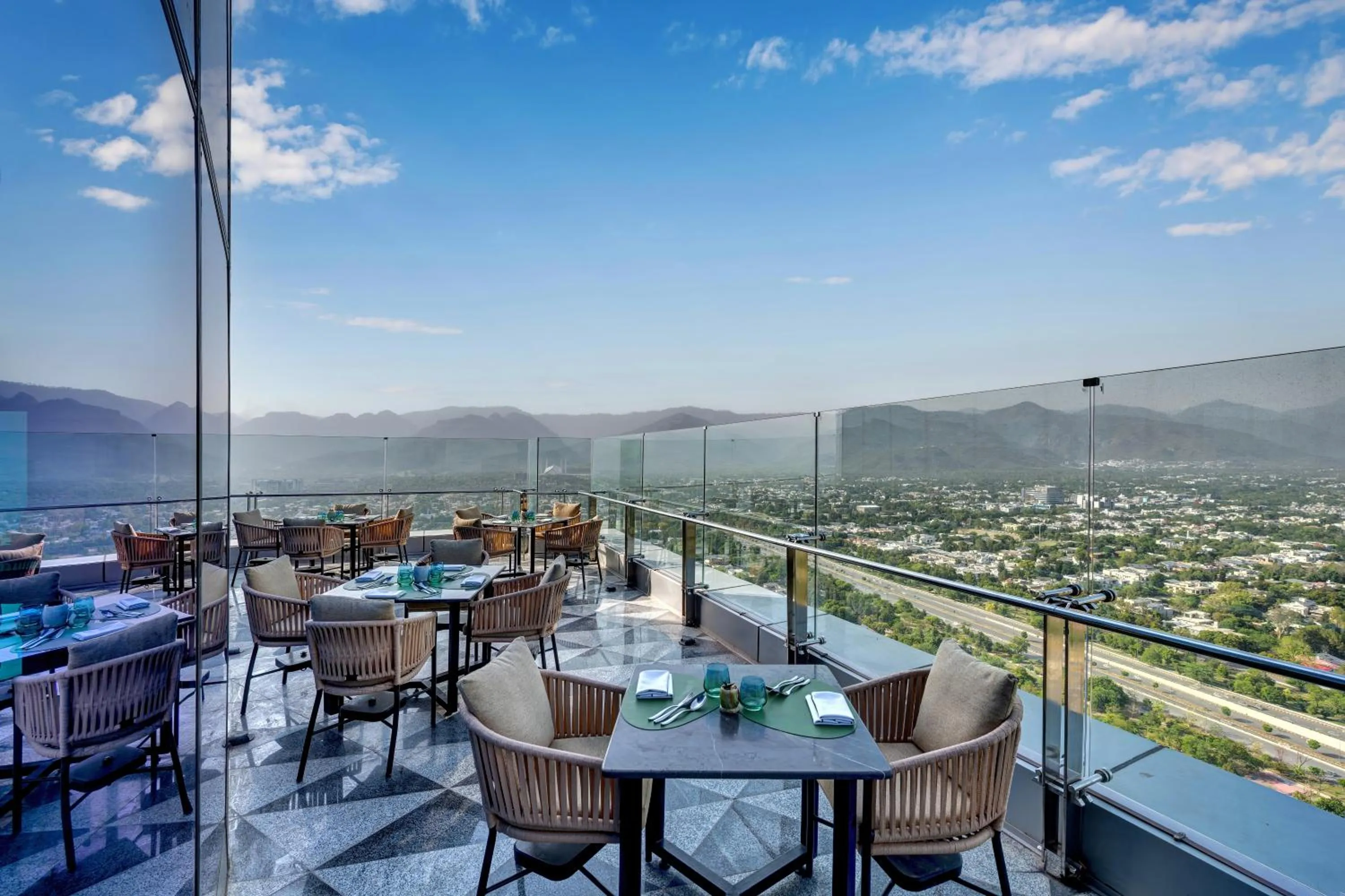 Restaurant/places to eat in Movenpick Hotel Centaurus Islamabad