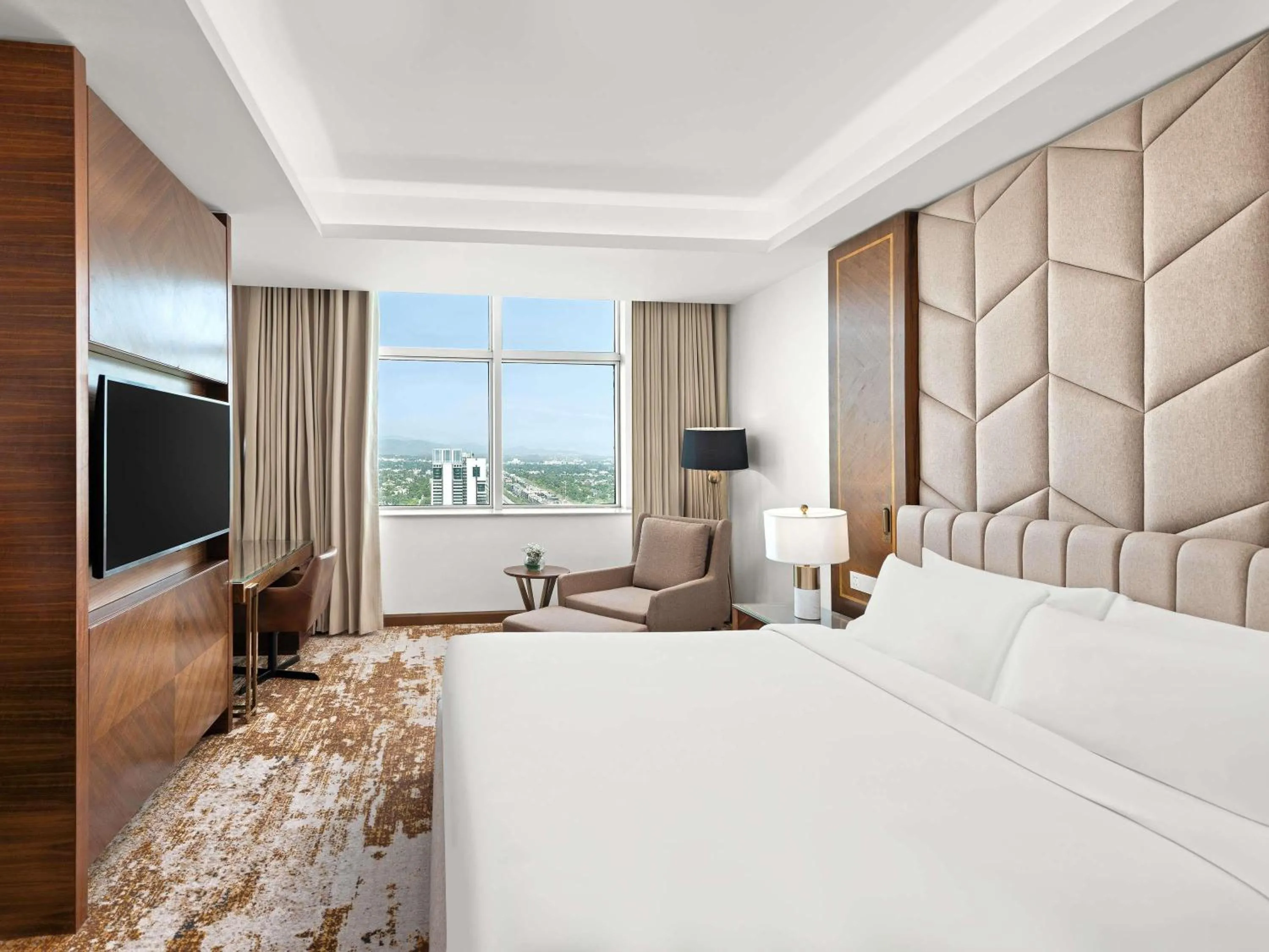 Bedroom, Bed in Movenpick Hotel Centaurus Islamabad