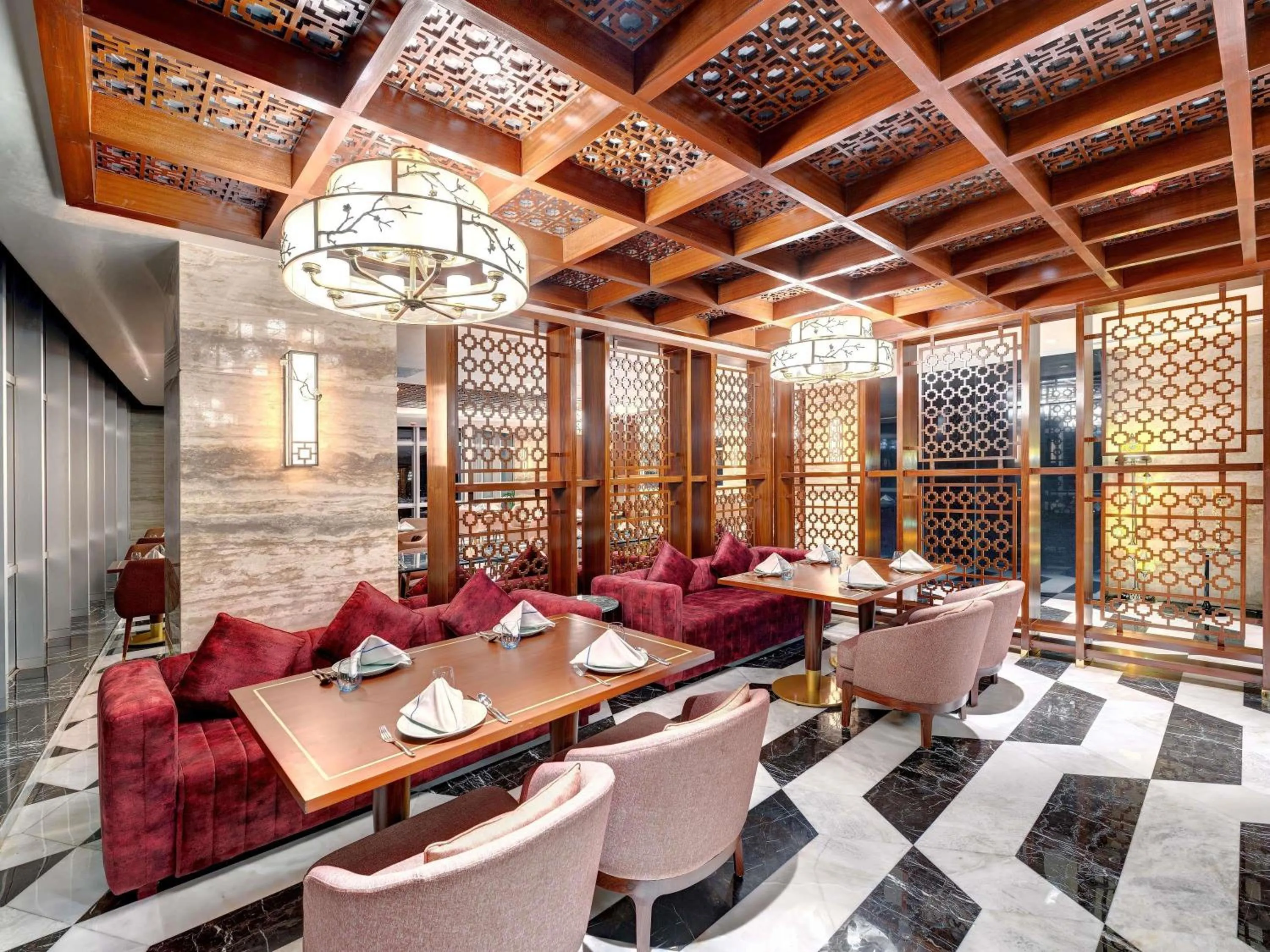 Restaurant/places to eat in Movenpick Hotel Centaurus Islamabad