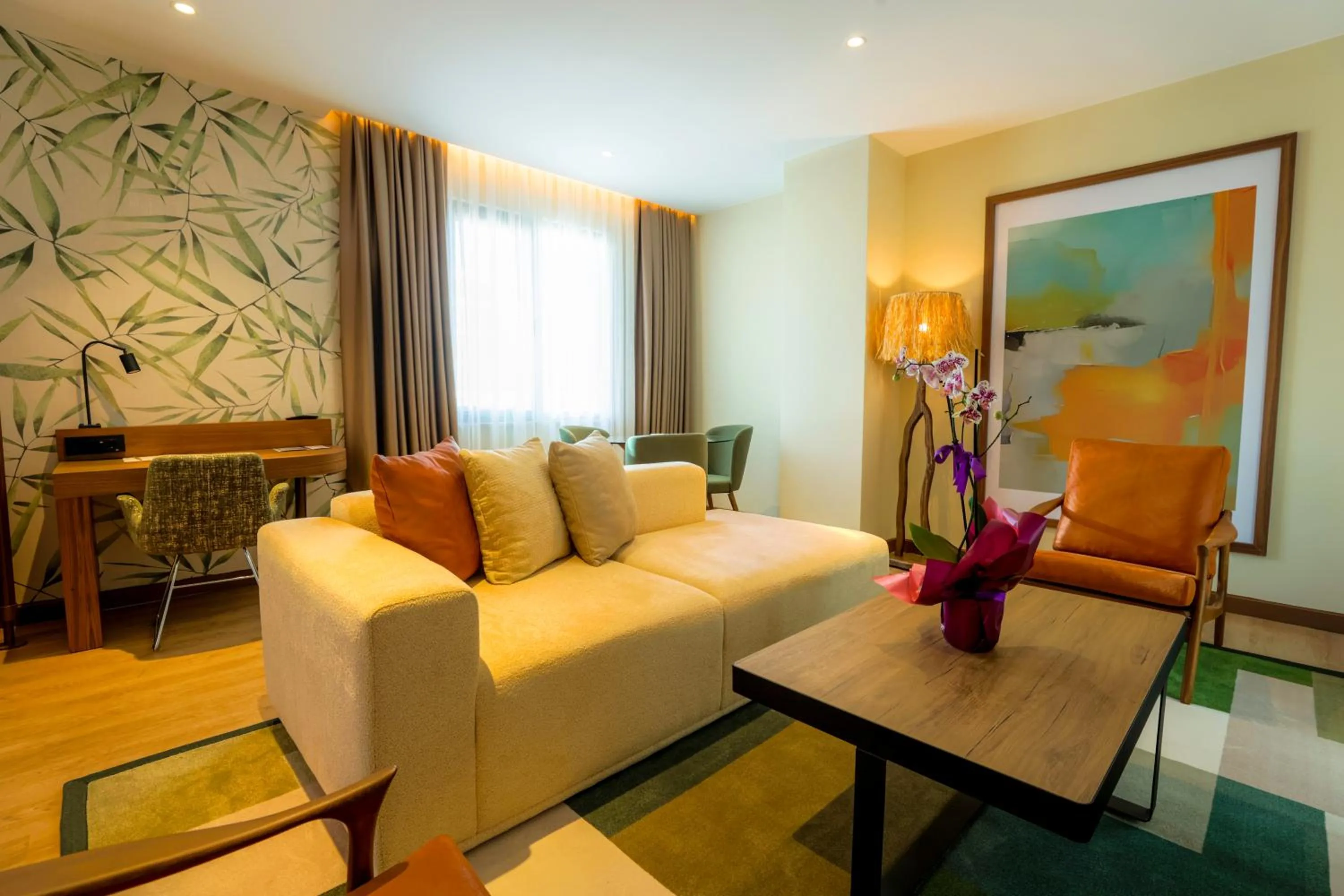 Living room in ibis Styles Istanbul Kurtkoy