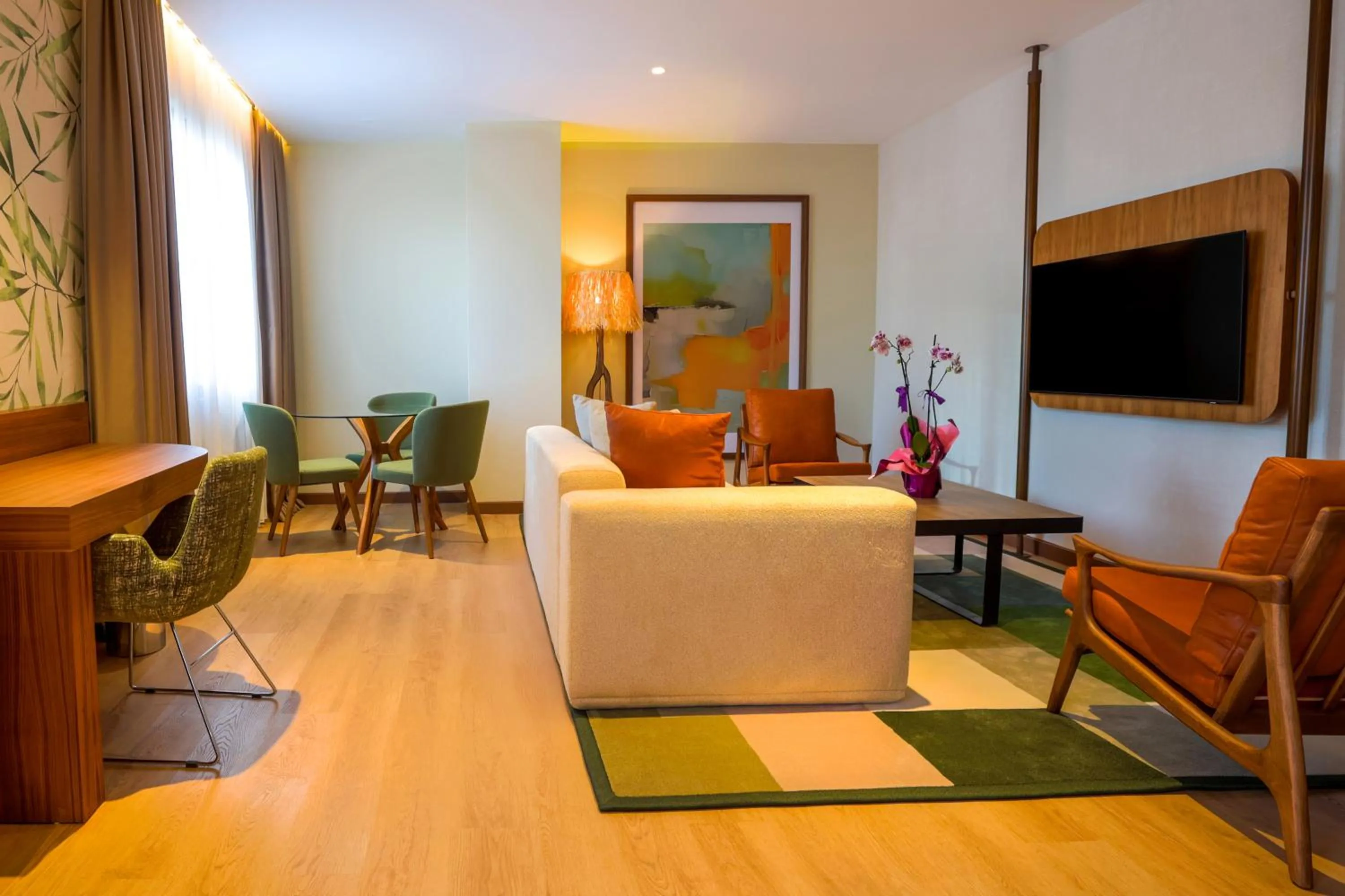 Living room in ibis Styles Istanbul Kurtkoy