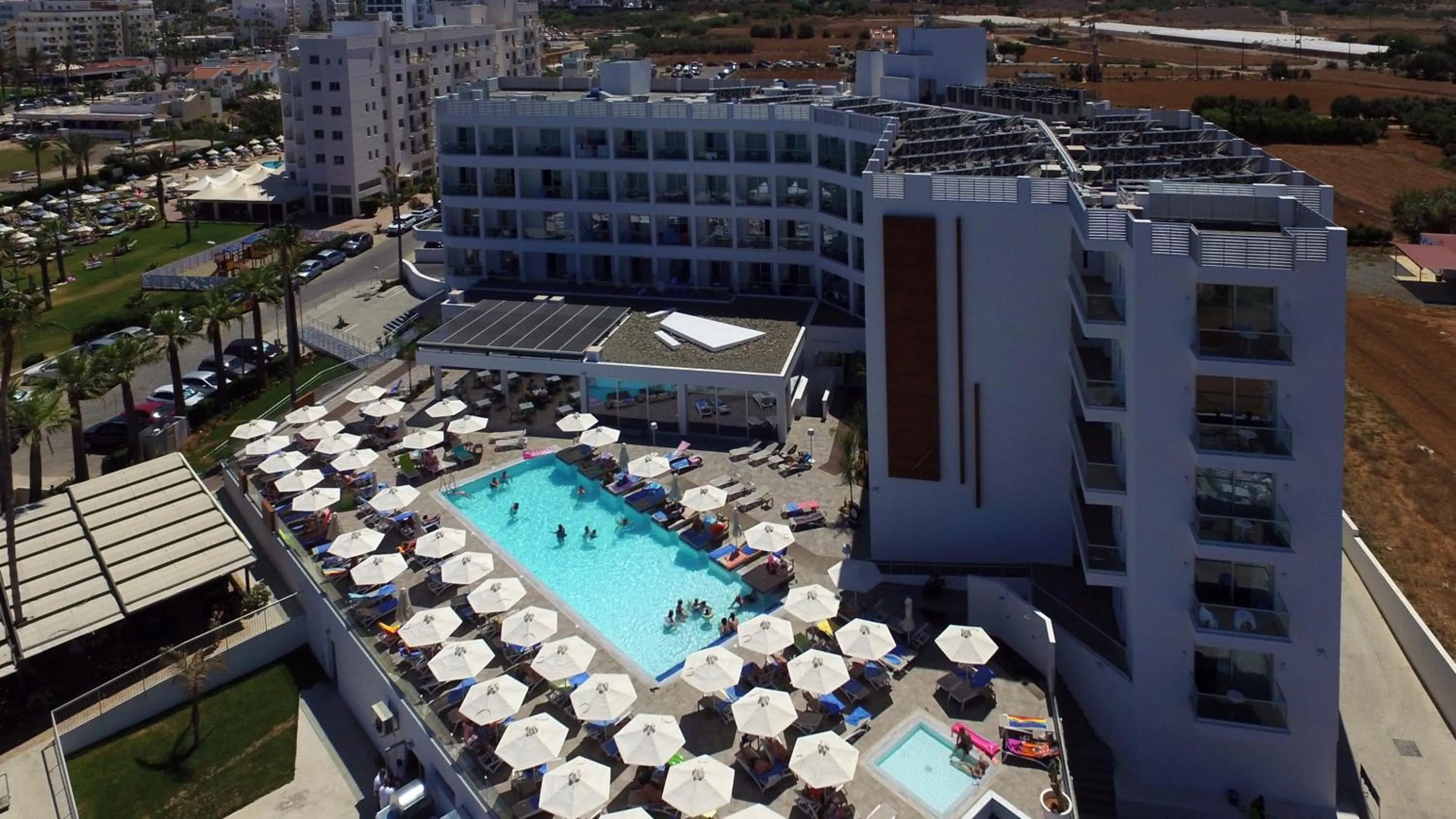 Property building in Evalena Beach Hotel