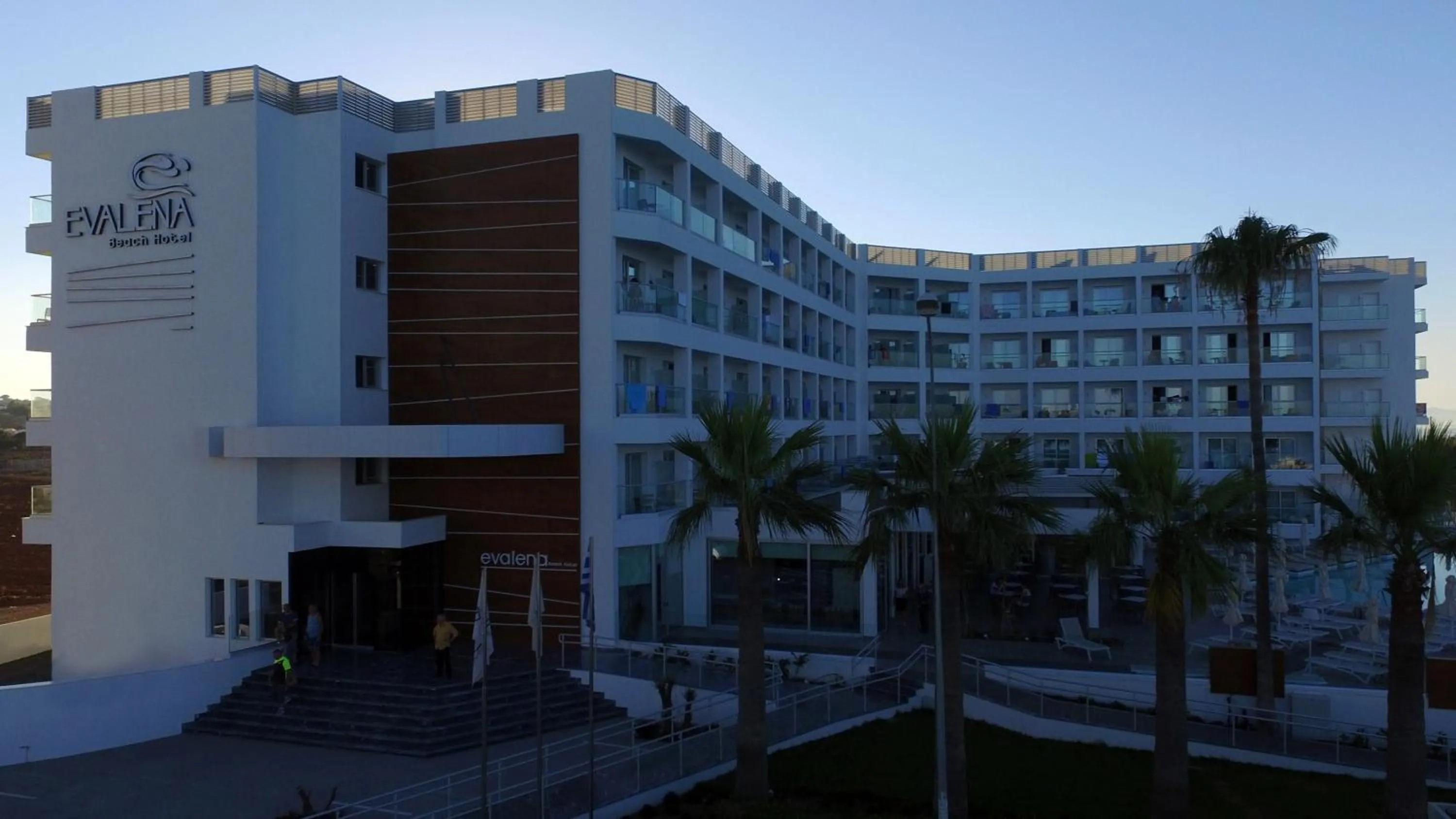 Property building in Evalena Beach Hotel