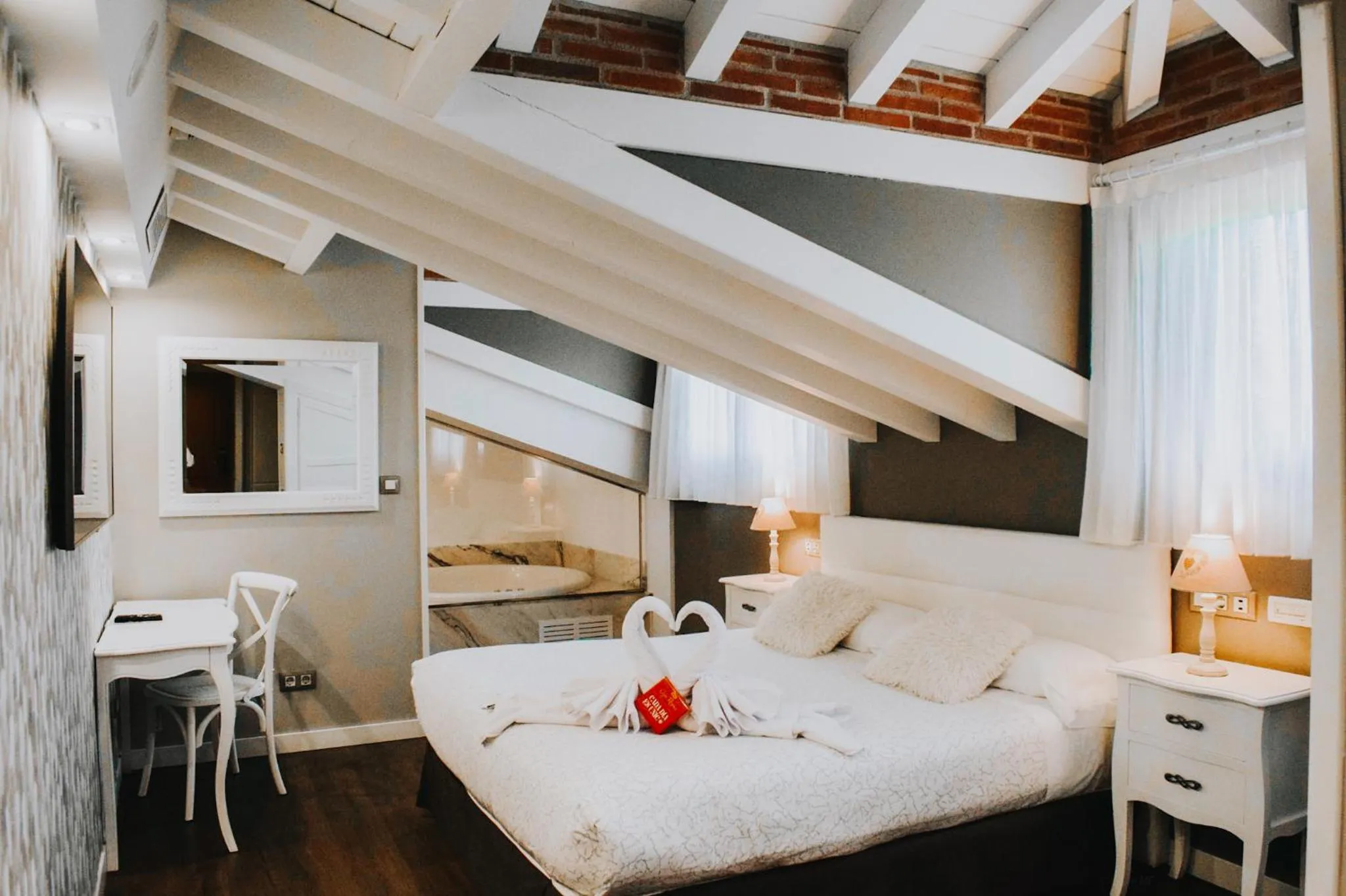 Bed in Hotel Spa San Marcos