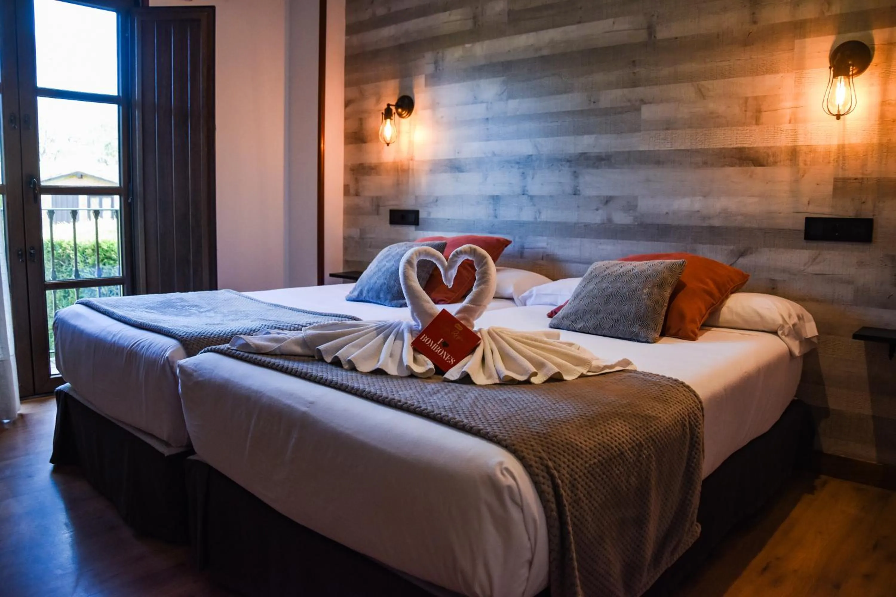 Bed in Hotel Spa San Marcos