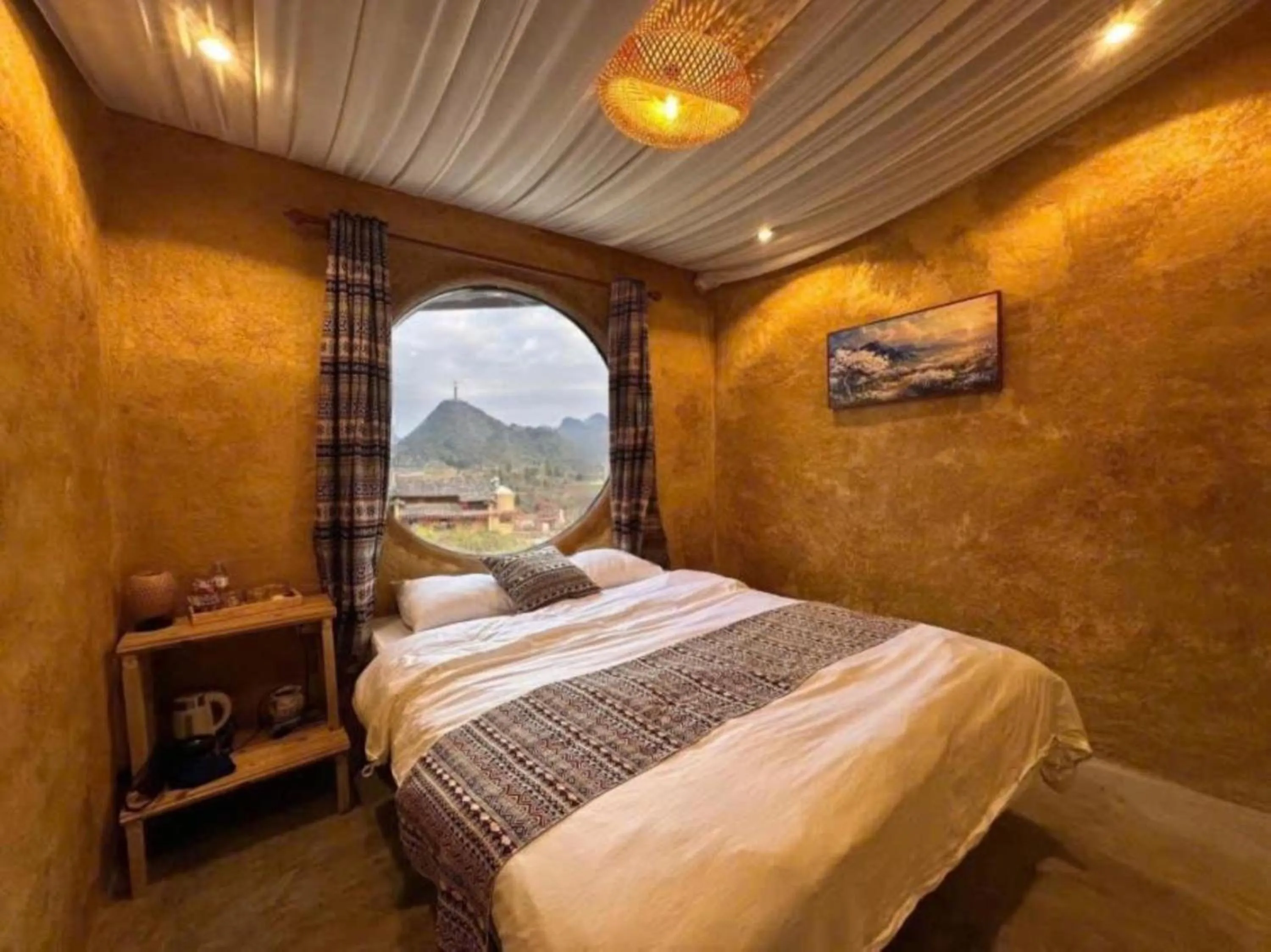 Bed in Chanh Homestay Lô Lô Chải