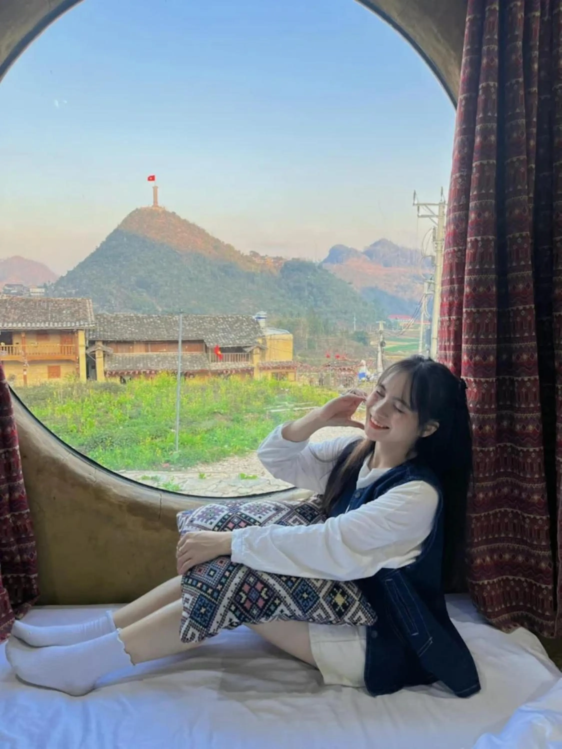 Living room in Chanh Homestay Lô Lô Chải