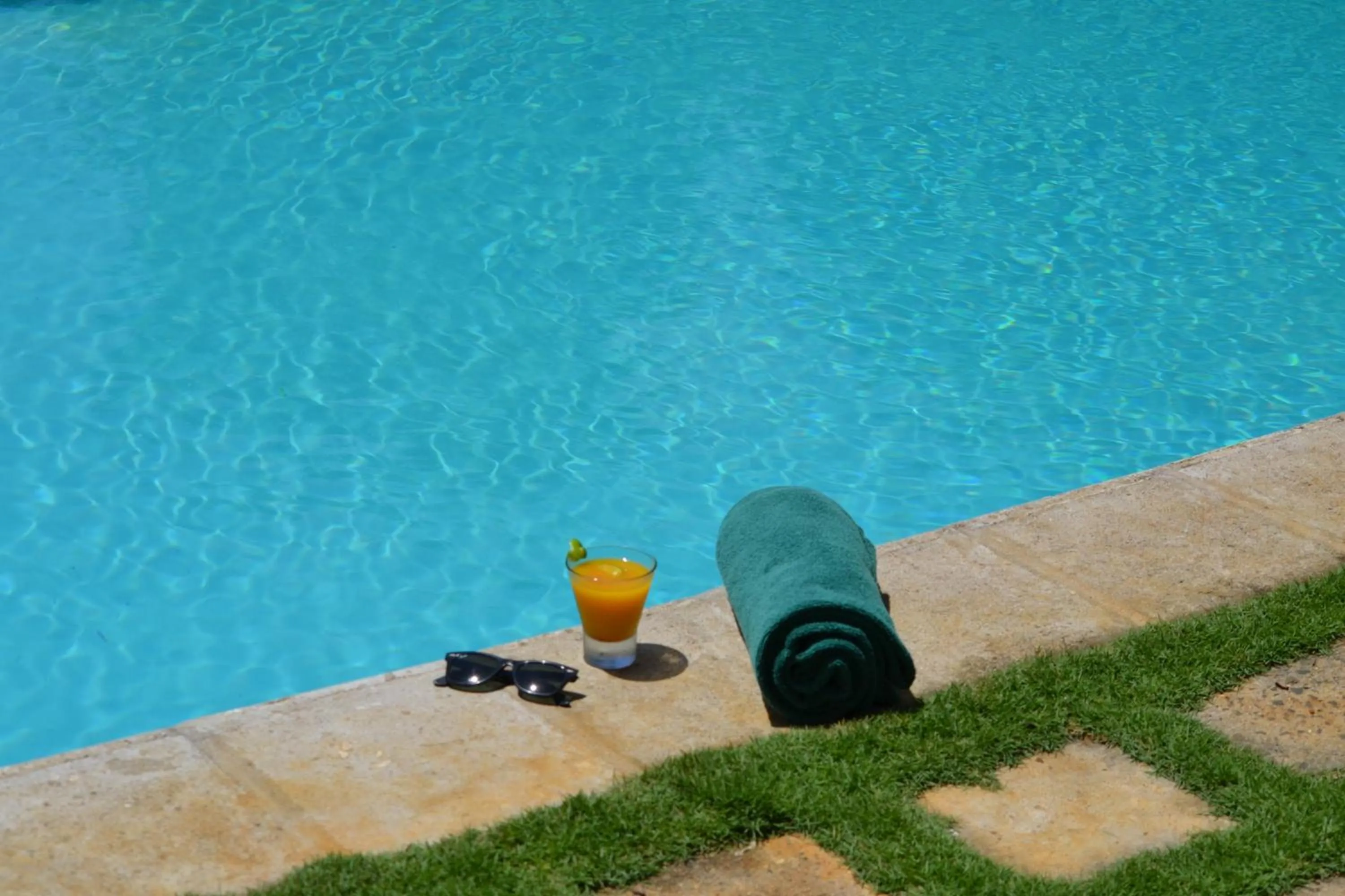 Pool view in Belo Monte Hotel and Museum
