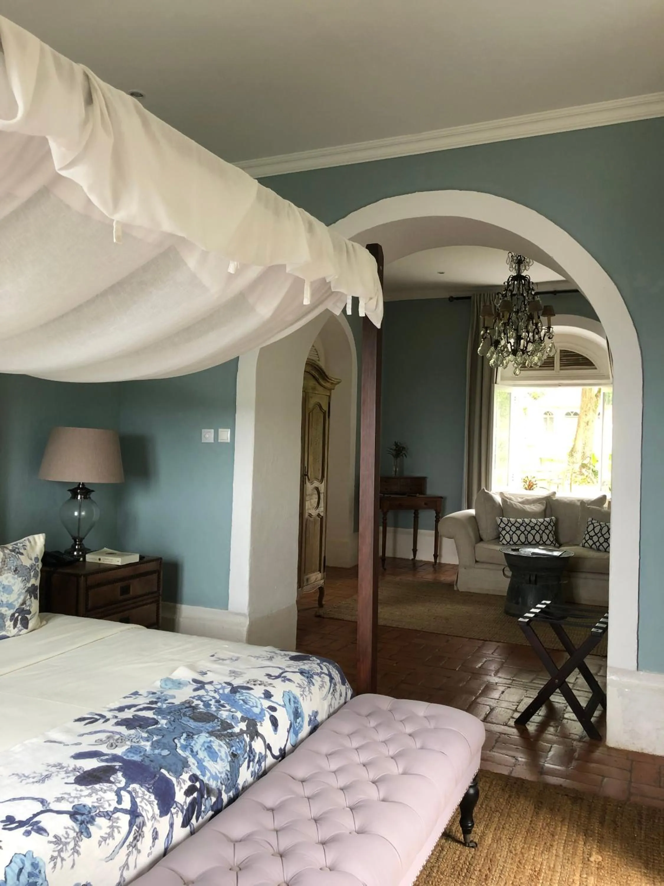 Bed in Belo Monte Hotel and Museum