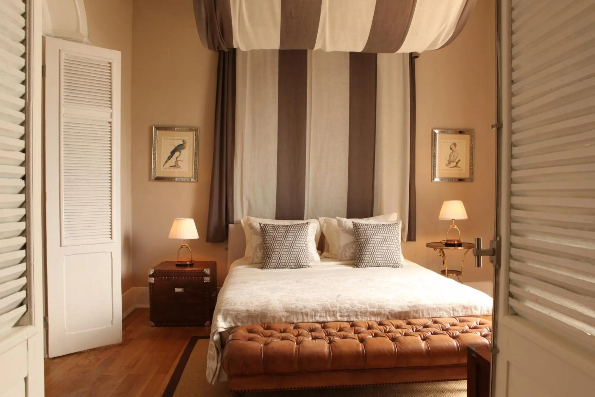 Bed in Belo Monte Hotel and Museum