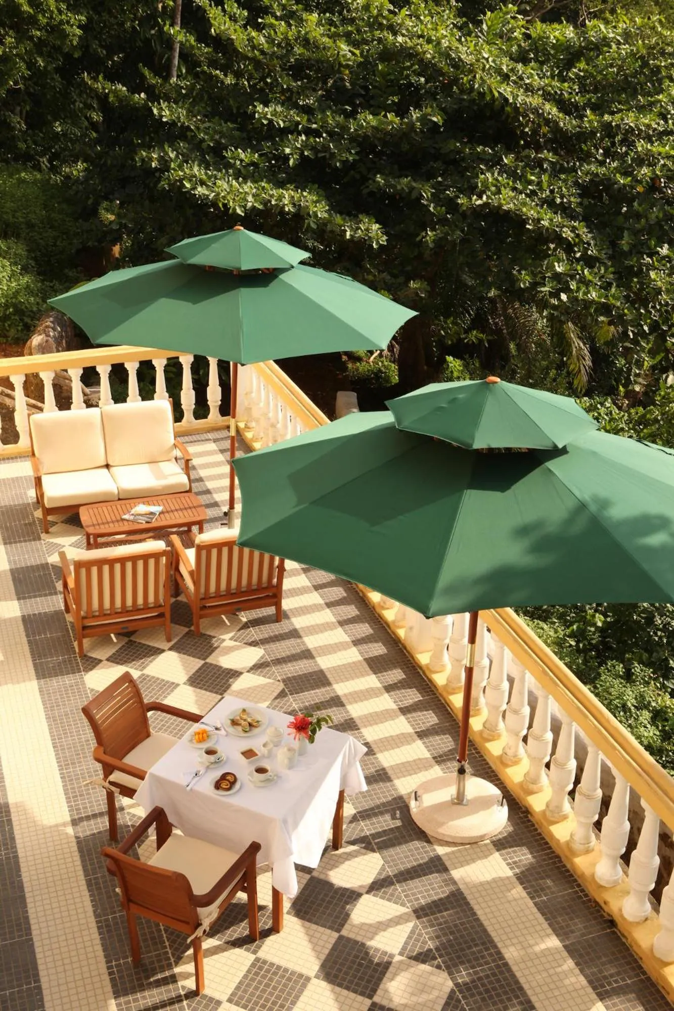 Patio in Belo Monte Hotel and Museum