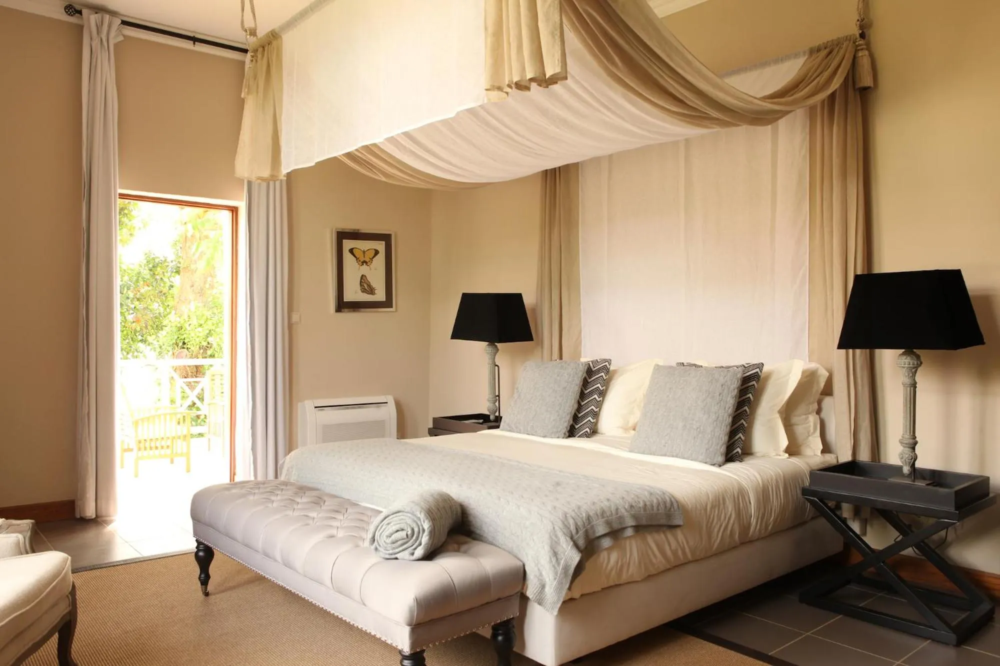 Bed in Belo Monte Hotel and Museum