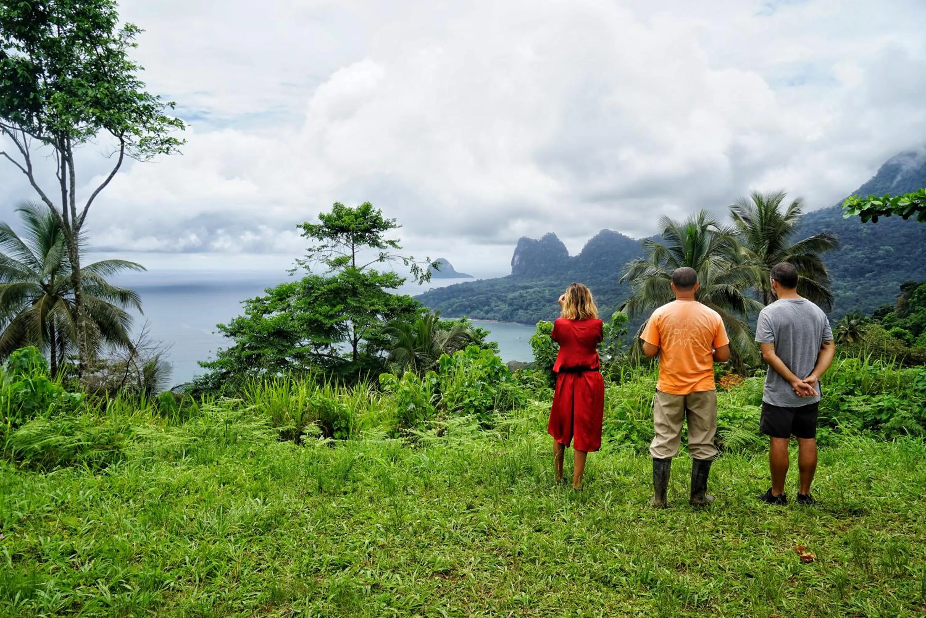 People in Belo Monte Hotel and Museum