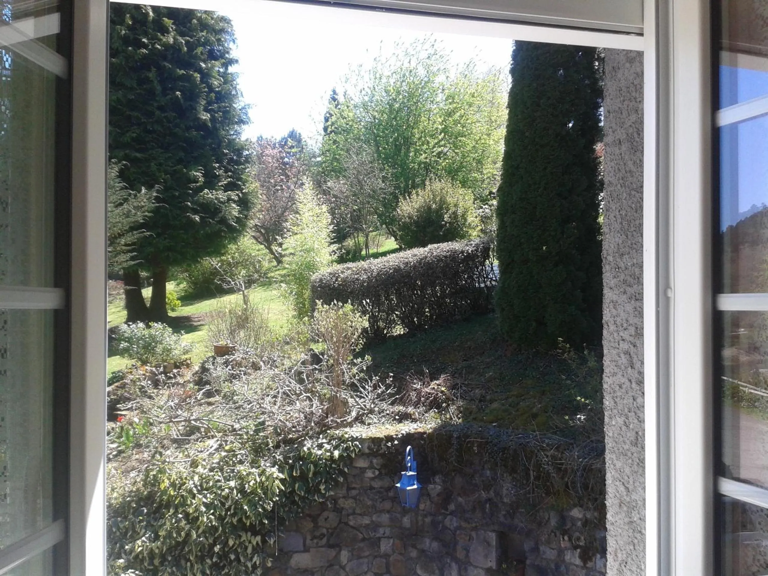 Garden view in La Cremaillere