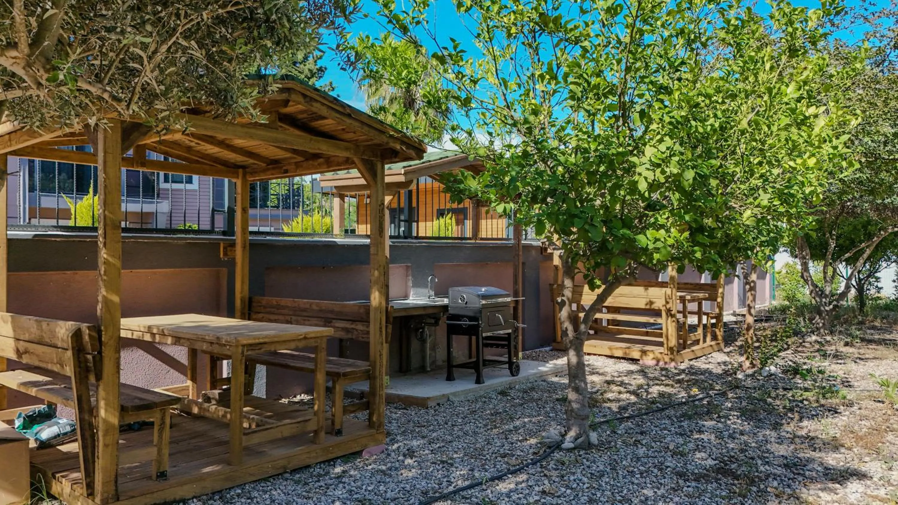 BBQ facilities in Belek 07 Luxury Suites Only For Family