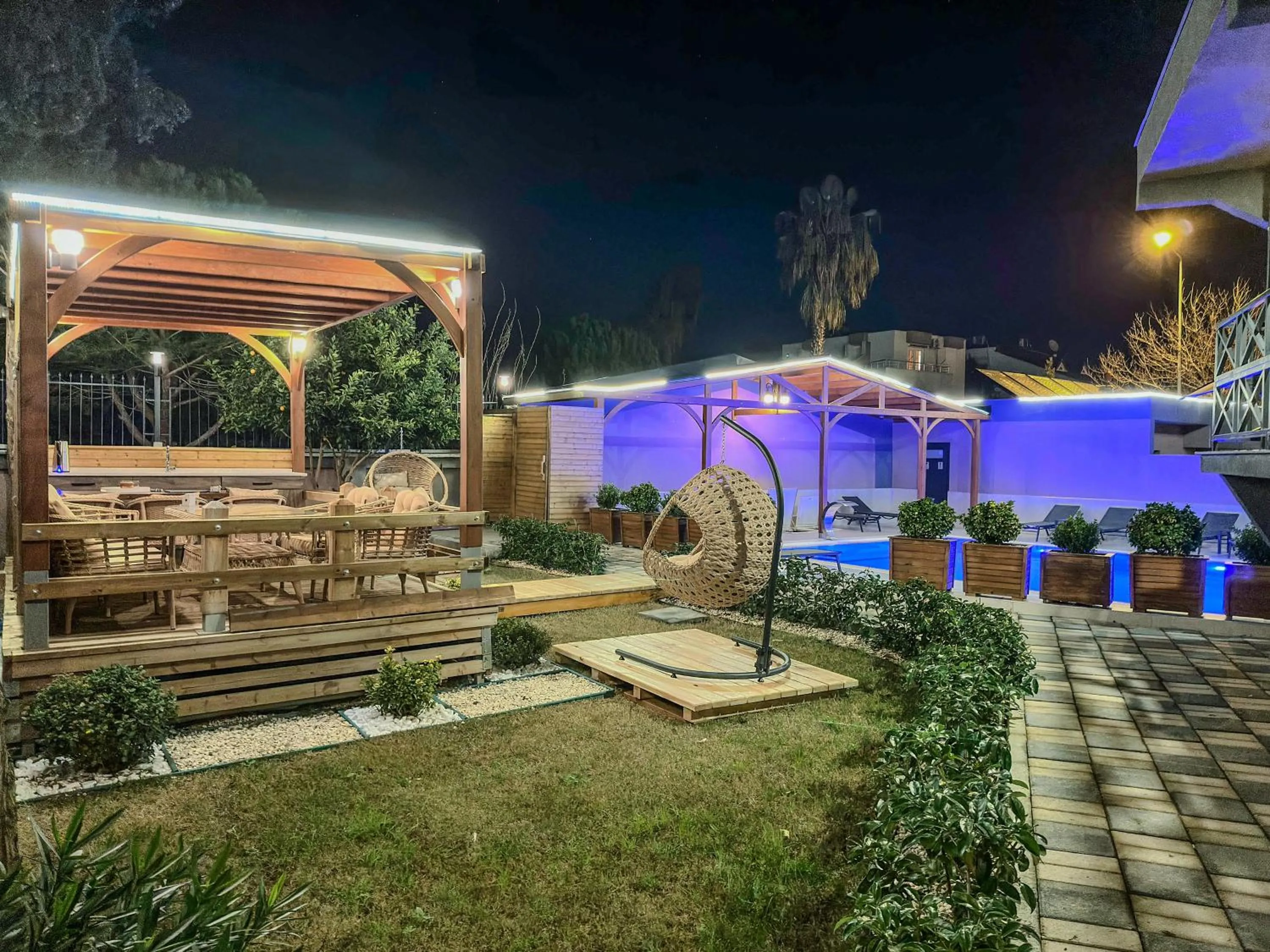 BBQ facilities in Belek 07 Luxury Suites Only For Family