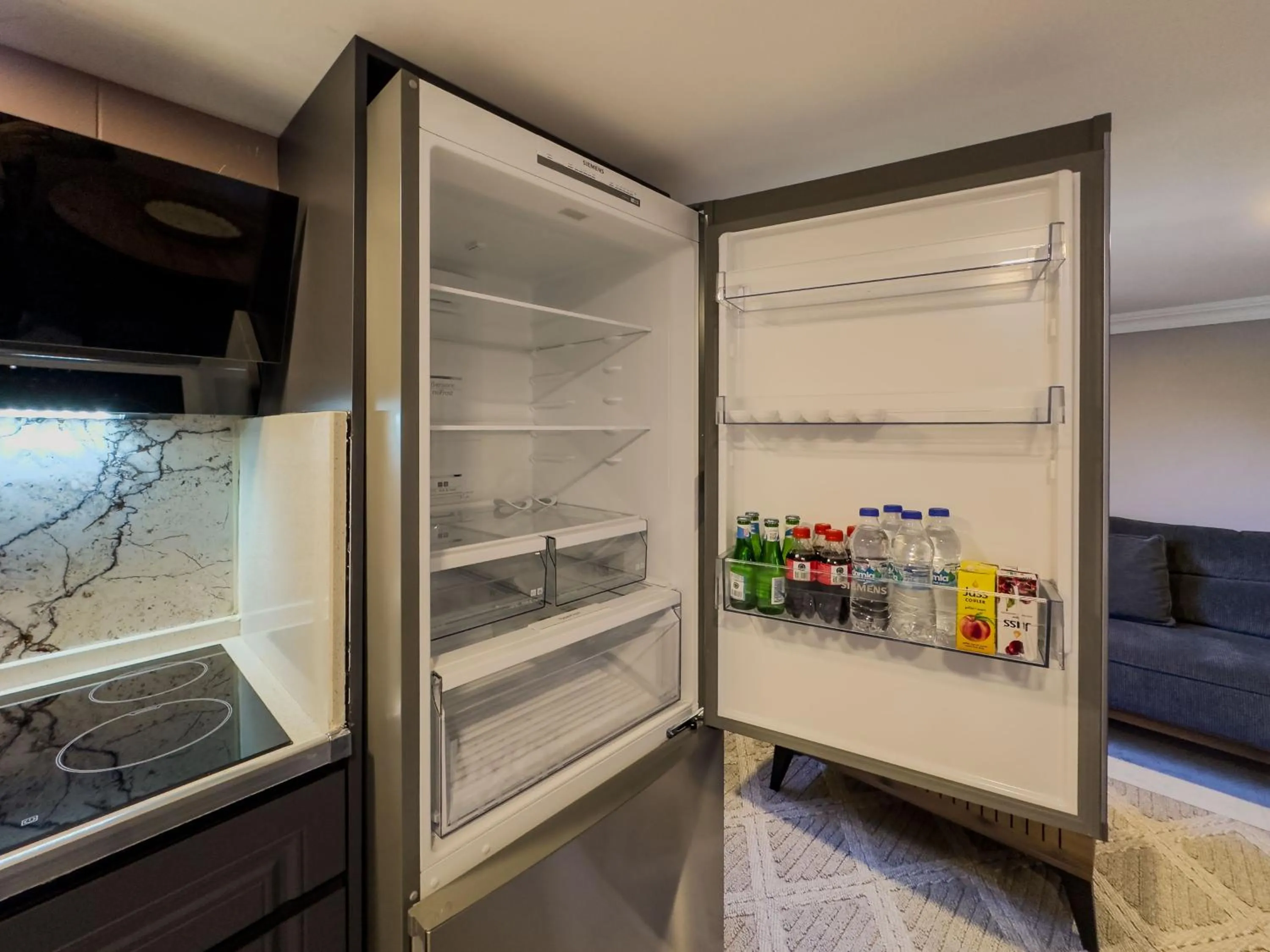 Kitchen or kitchenette in Belek 07 Luxury Suites Only For Family