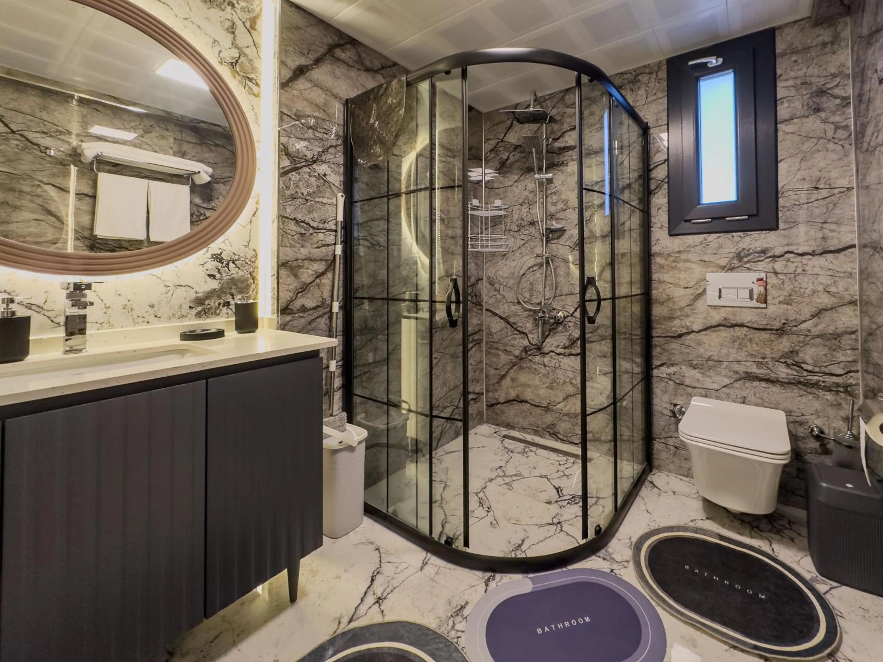 Shower in Belek 07 Luxury Suites Only For Family