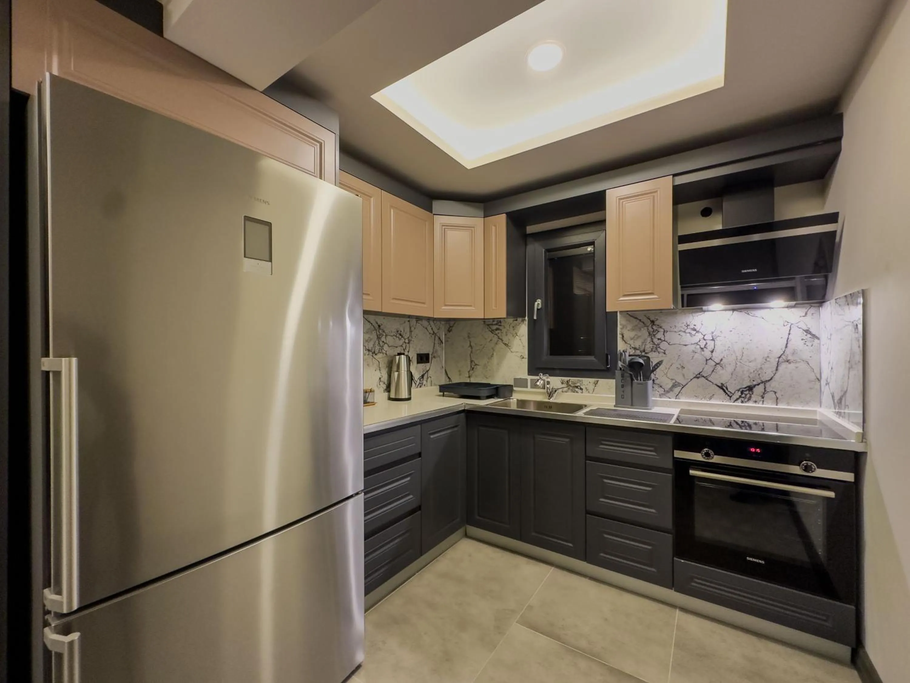 kitchen in Belek 07 Luxury Suites Only For Family