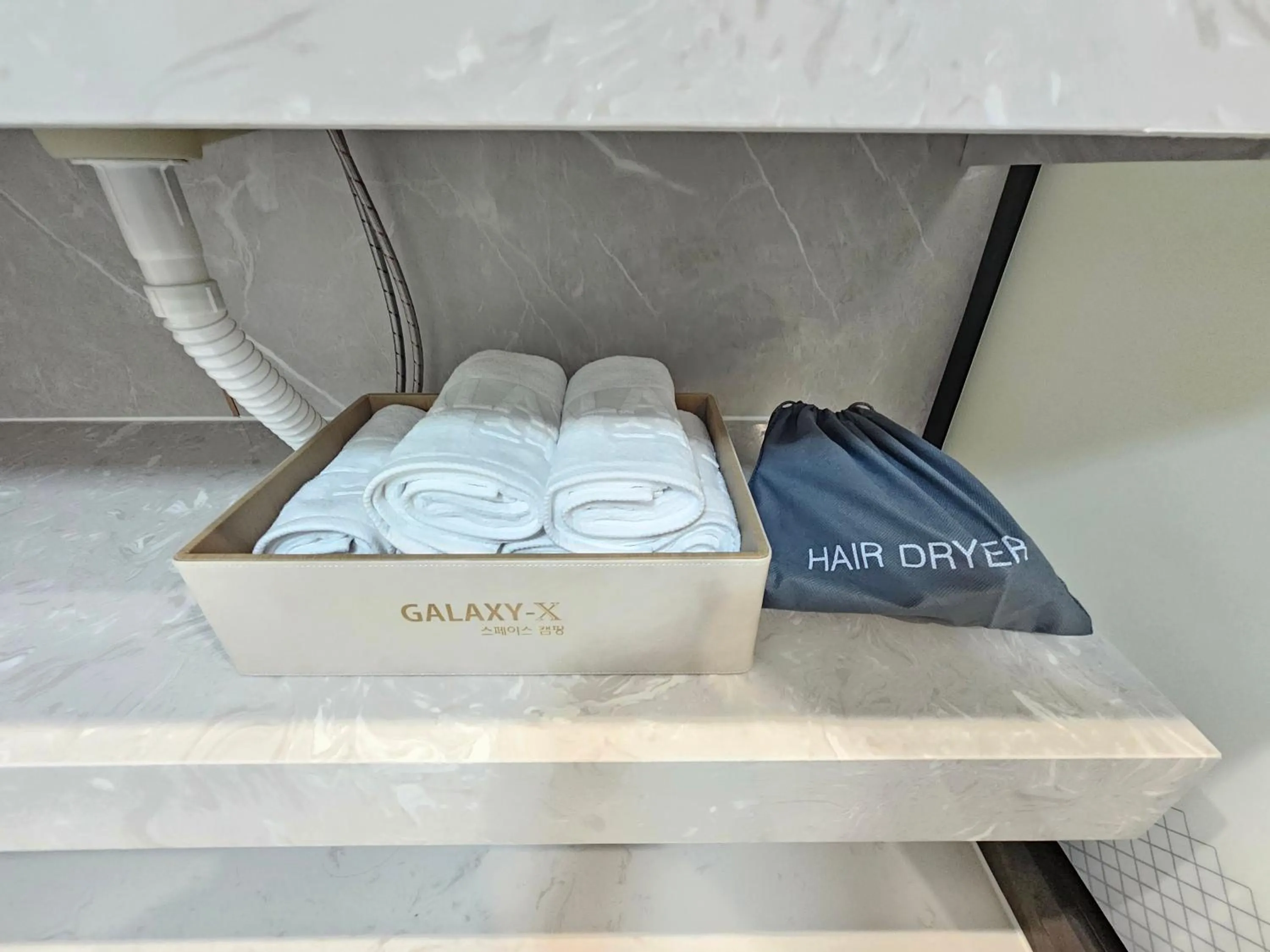 Bathroom in Galaxy X Hotel Type Caravan Glamping & Pension