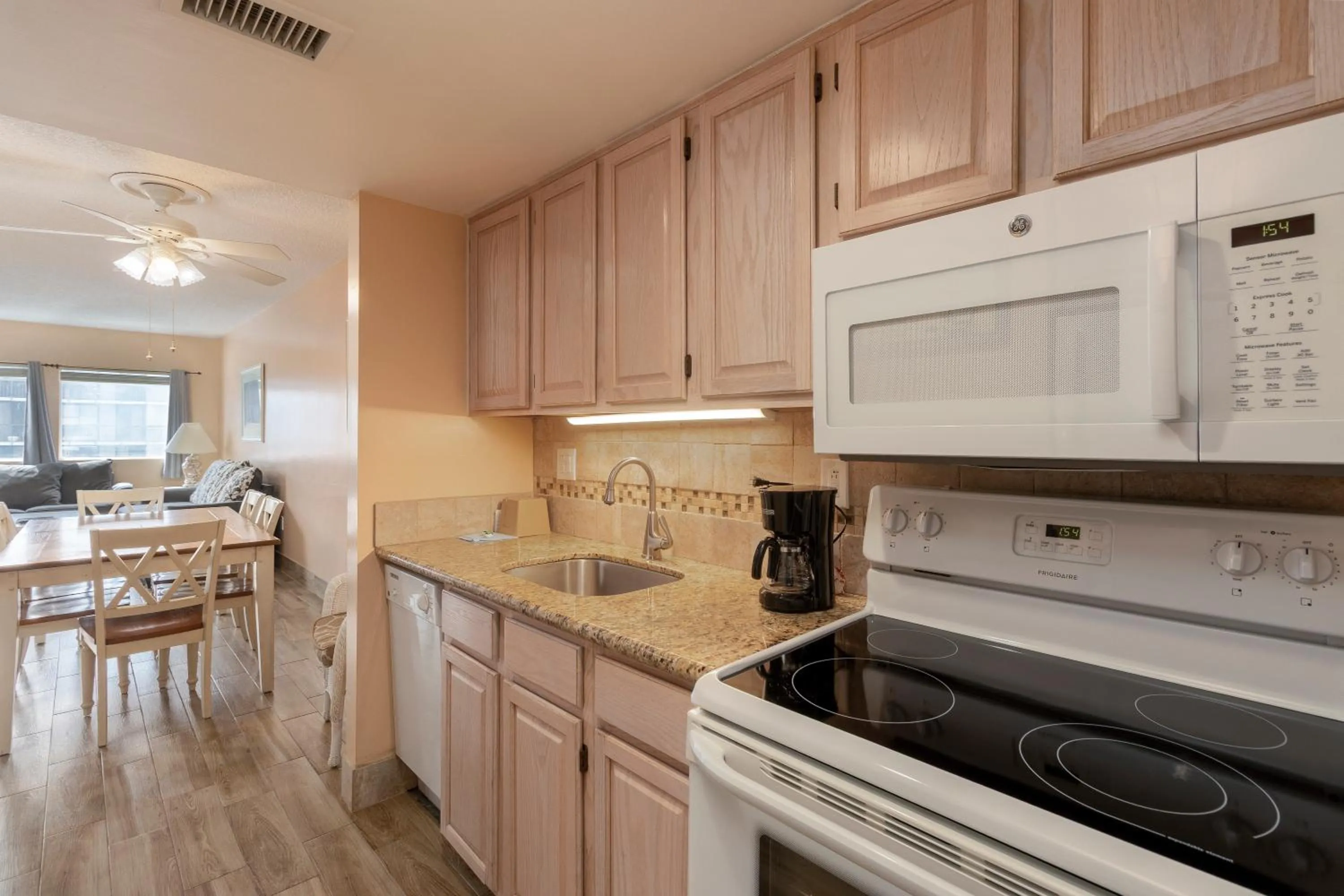 kitchen in Watson's Regency Suites