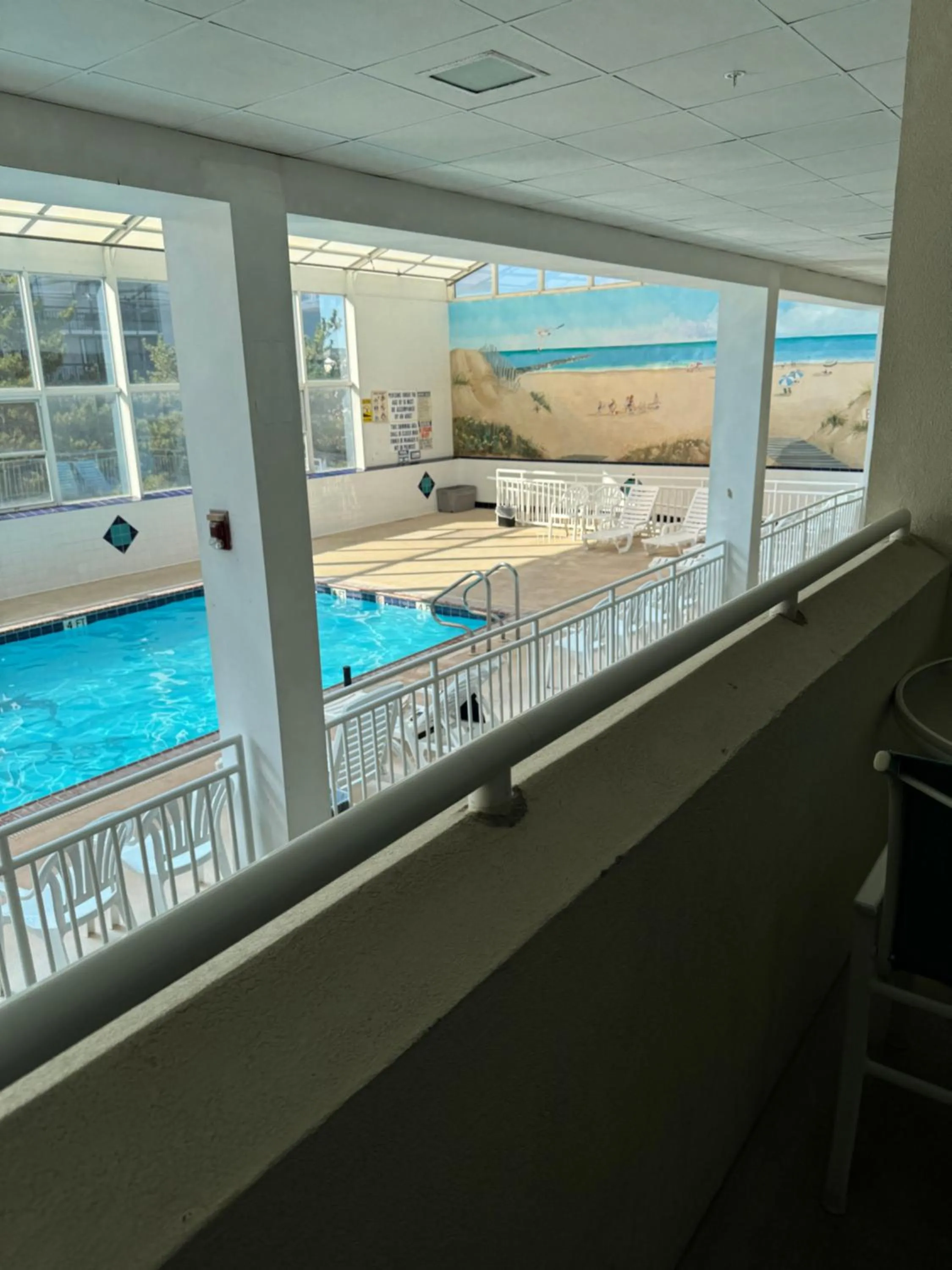 Pool view in Watson's Regency Suites