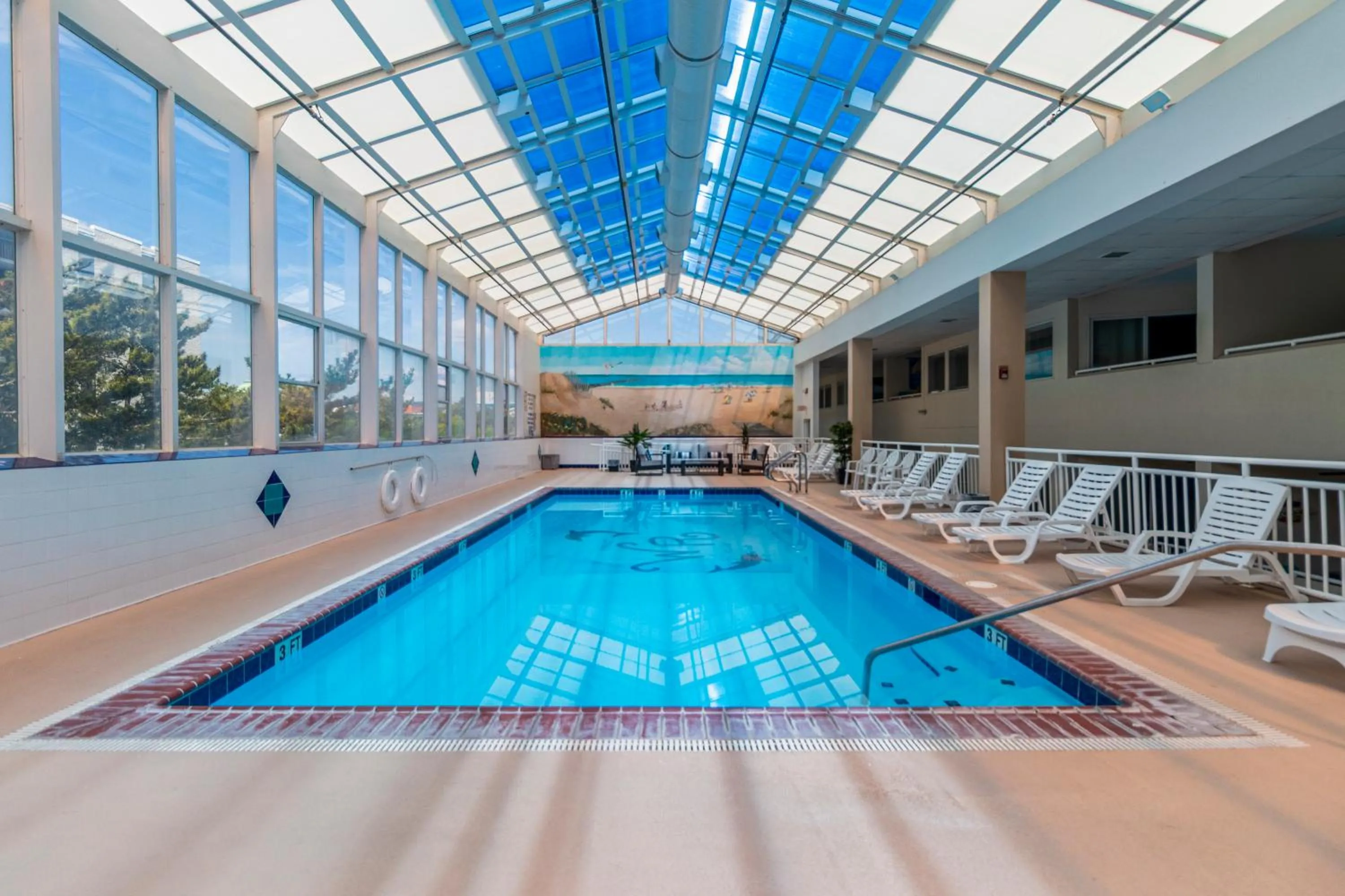 Swimming pool in Watson's Regency Suites