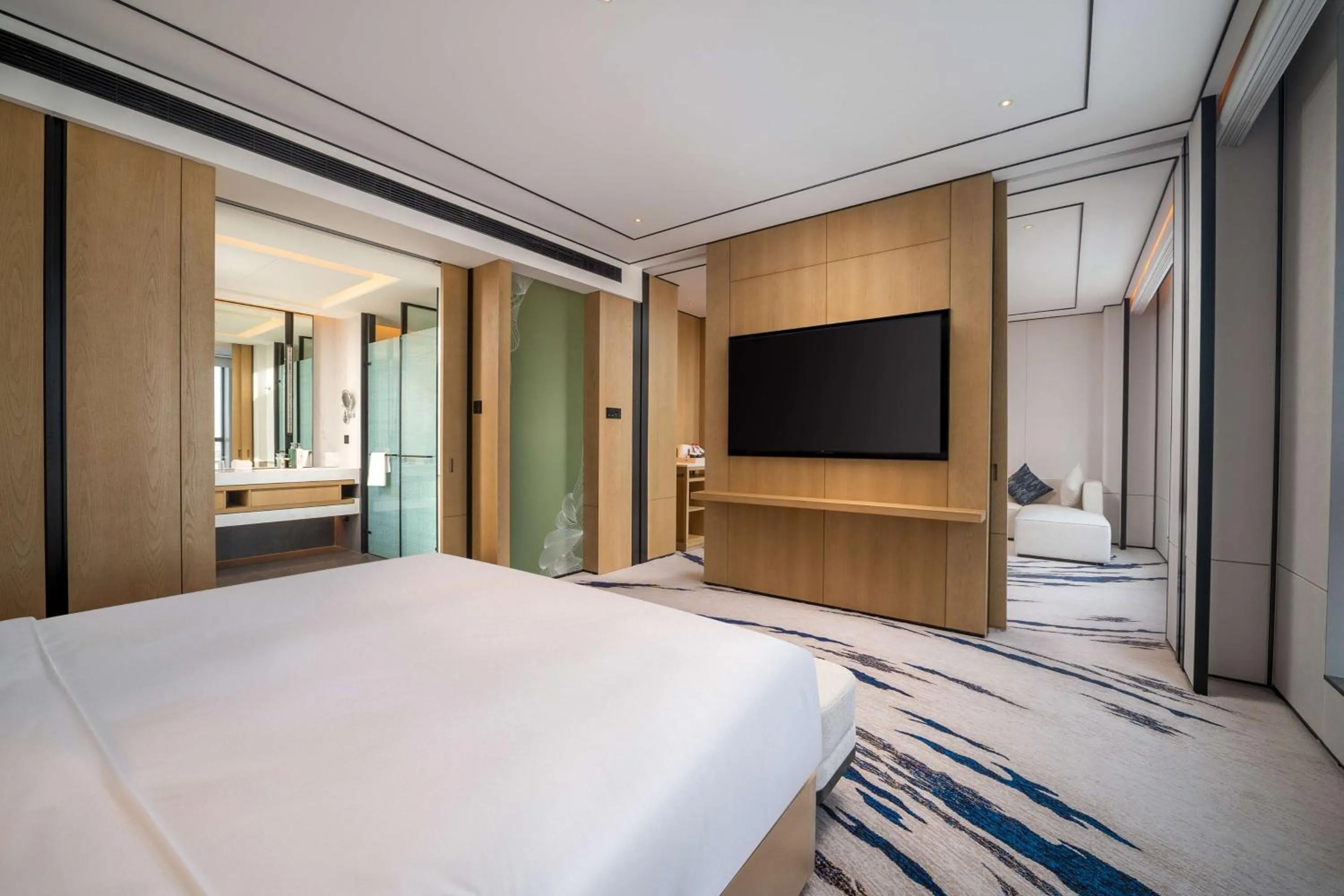 Bed in Hilton Garden Inn Ordos Kangbashi