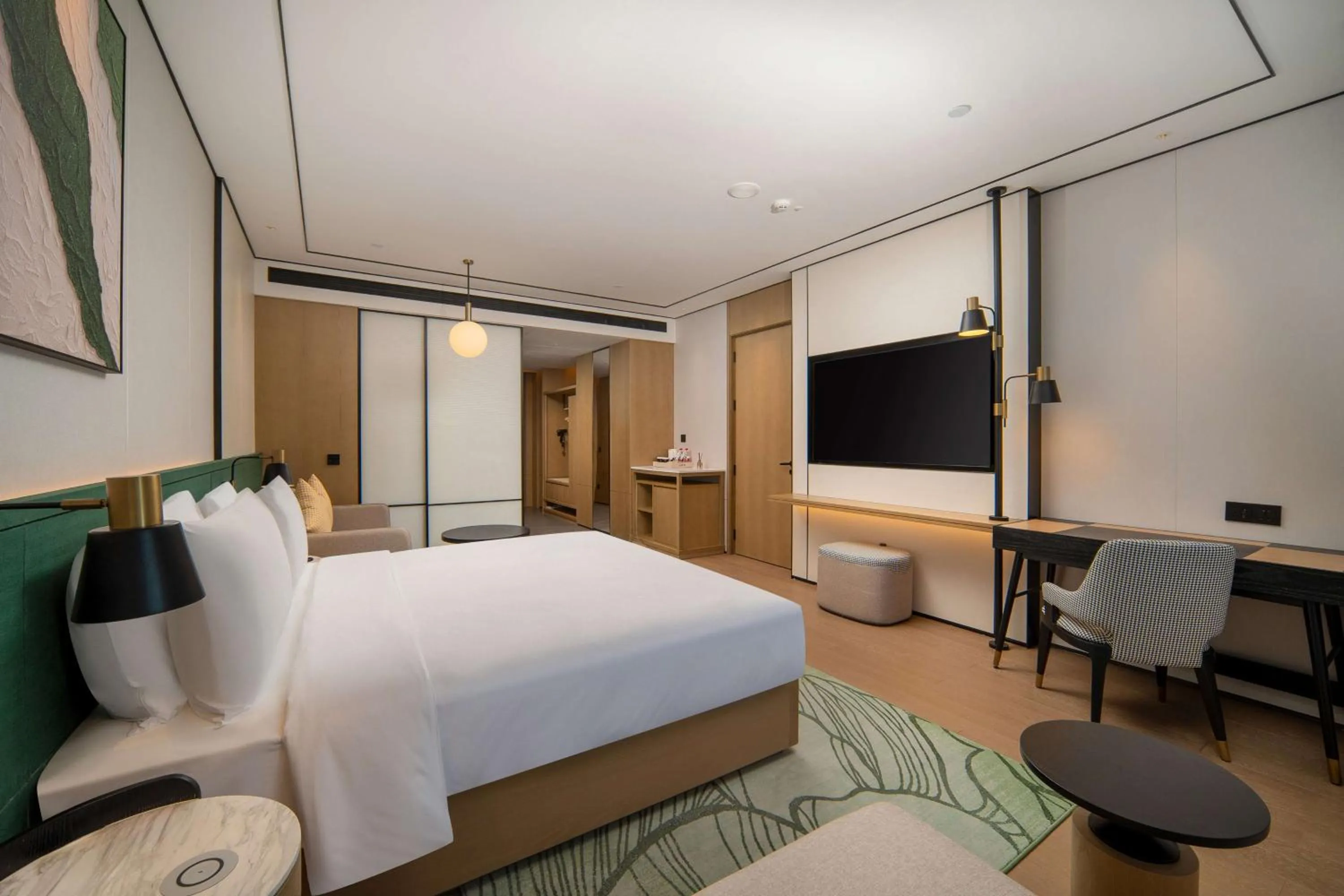 Bed in Hilton Garden Inn Ordos Kangbashi