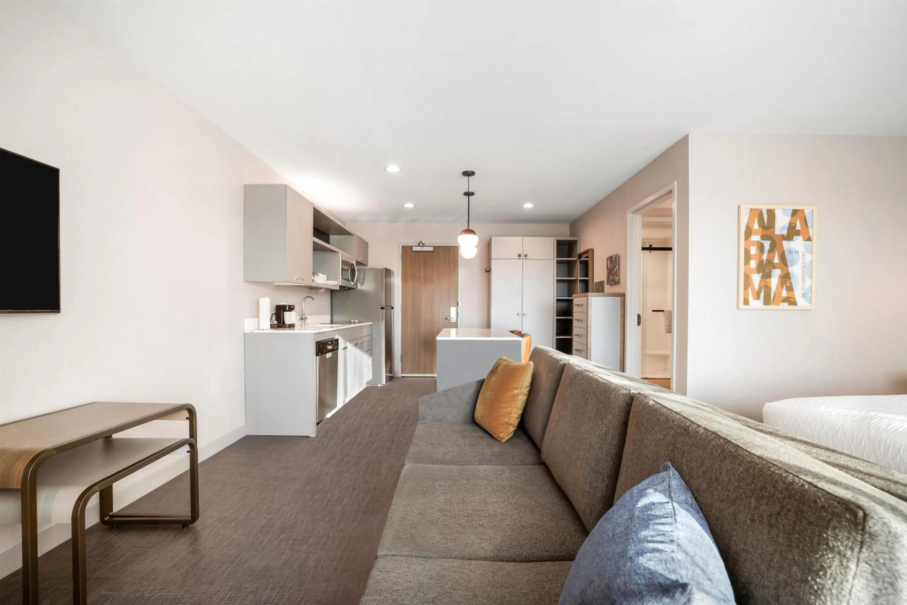 Kitchen or kitchenette in Homewood Suites By Hilton Madison Huntsville