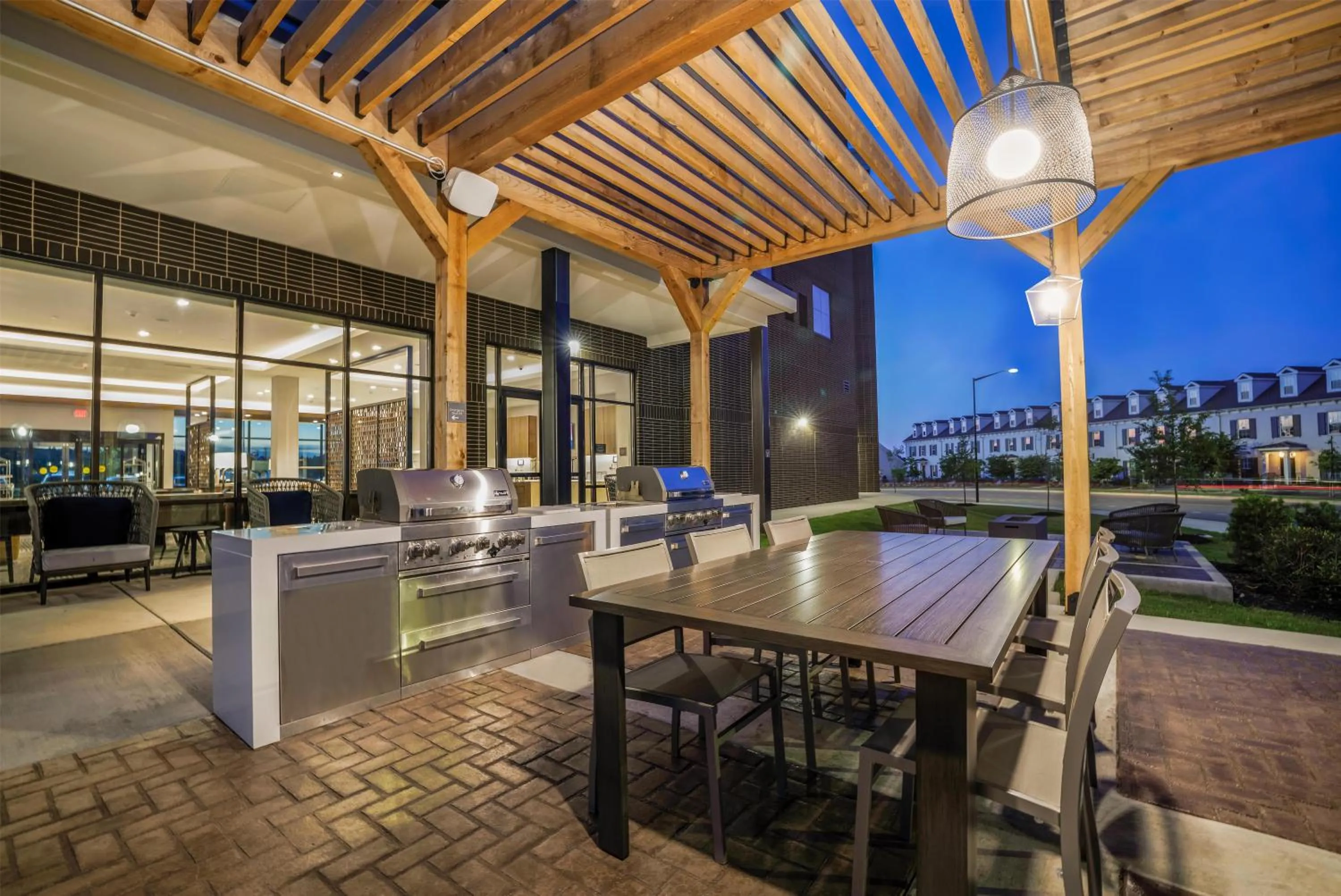 Patio in Homewood Suites By Hilton Madison Huntsville