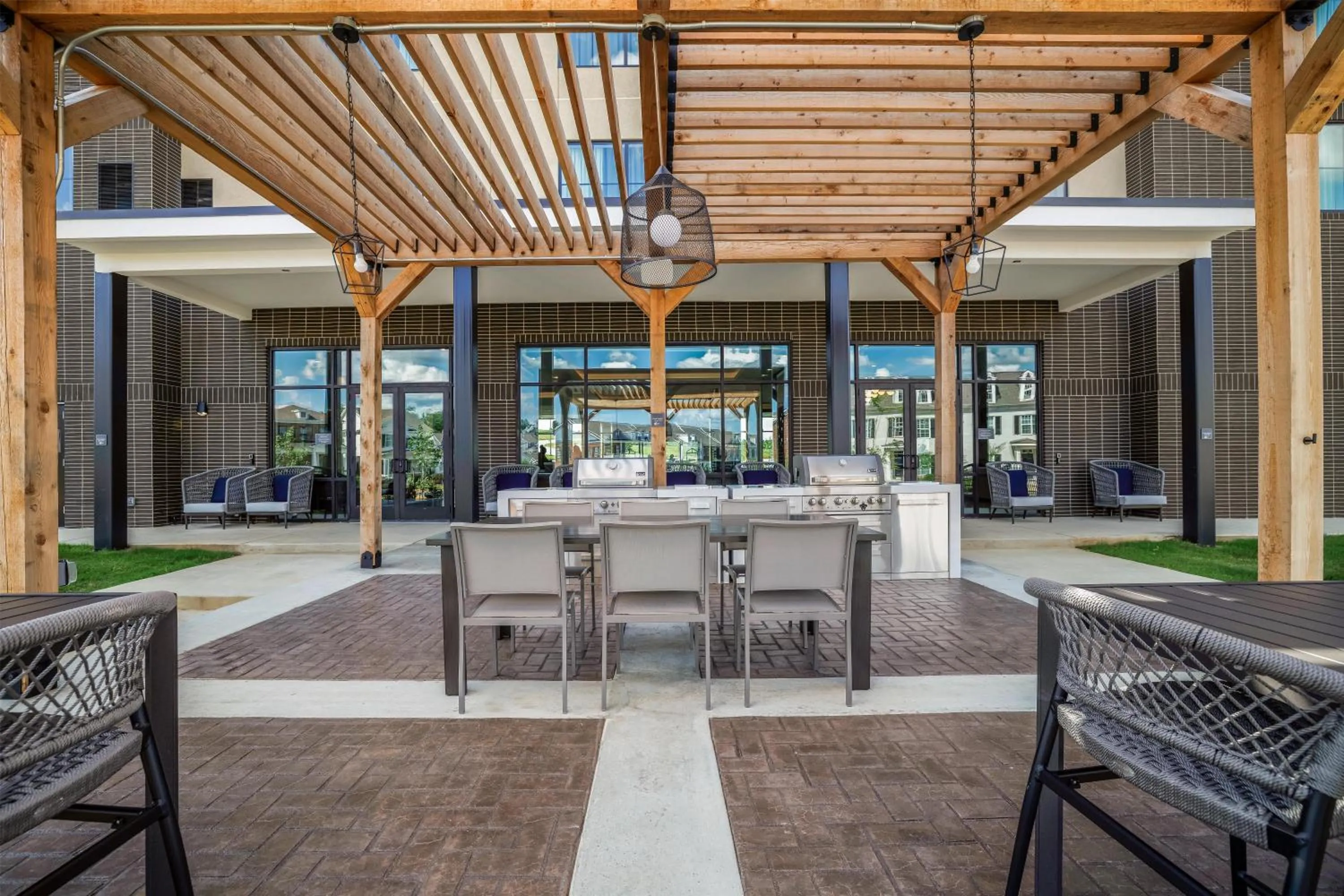 Patio in Homewood Suites By Hilton Madison Huntsville