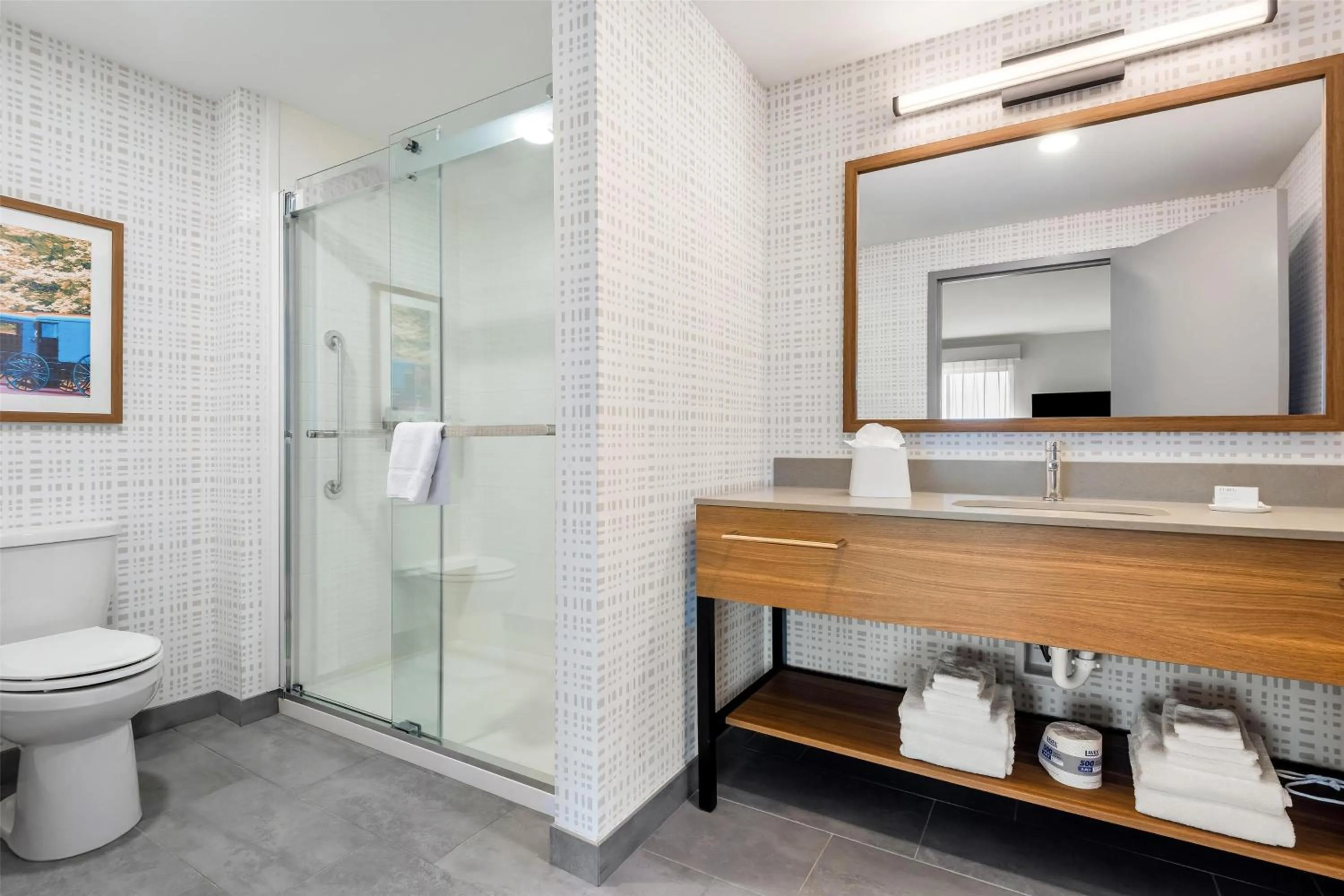 Bathroom in Hampton Inn & Suites Intercourse, Pa