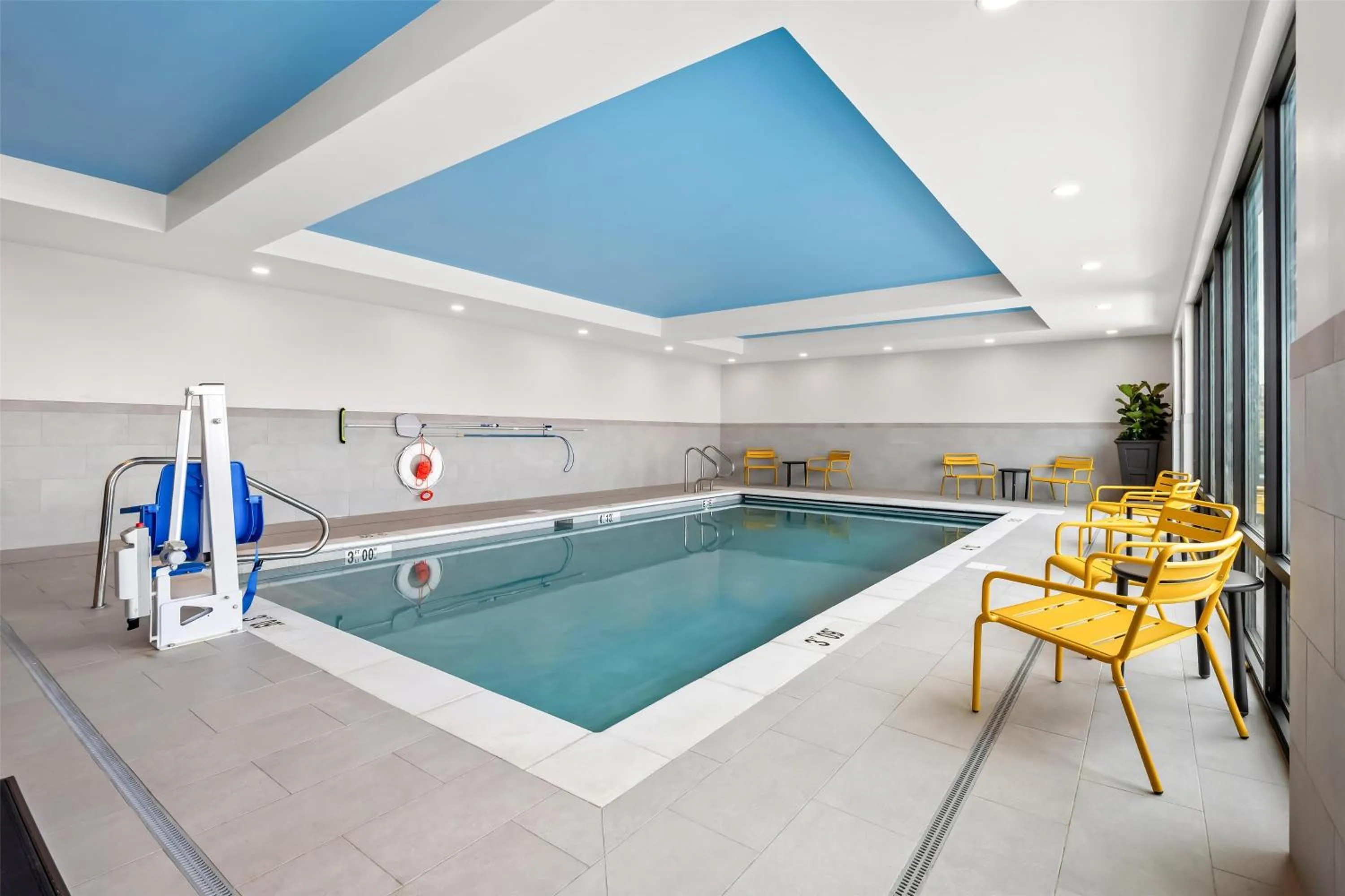 Pool view in Hampton Inn & Suites Intercourse, Pa