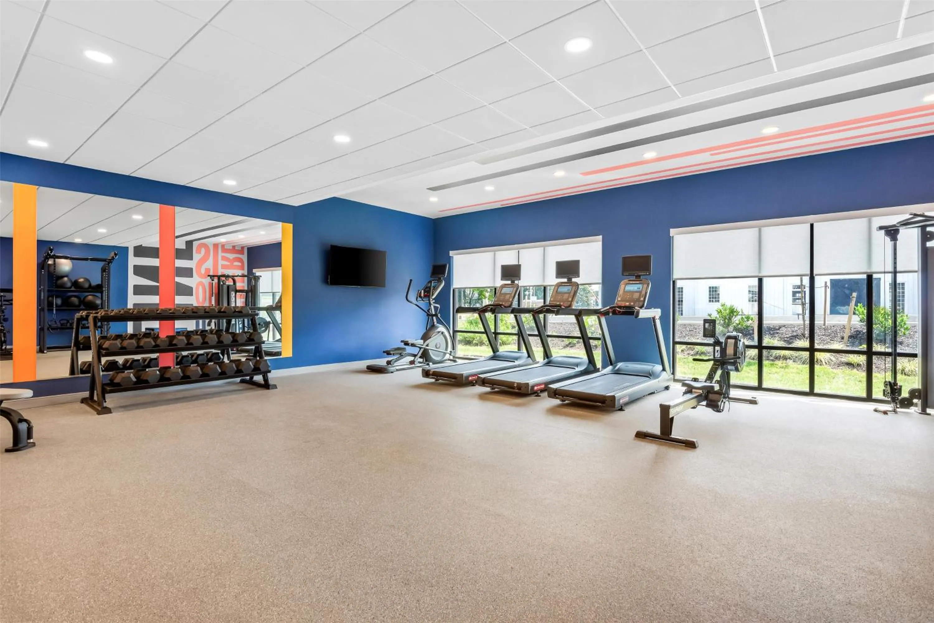 Fitness centre/facilities in Hampton Inn & Suites Intercourse, Pa