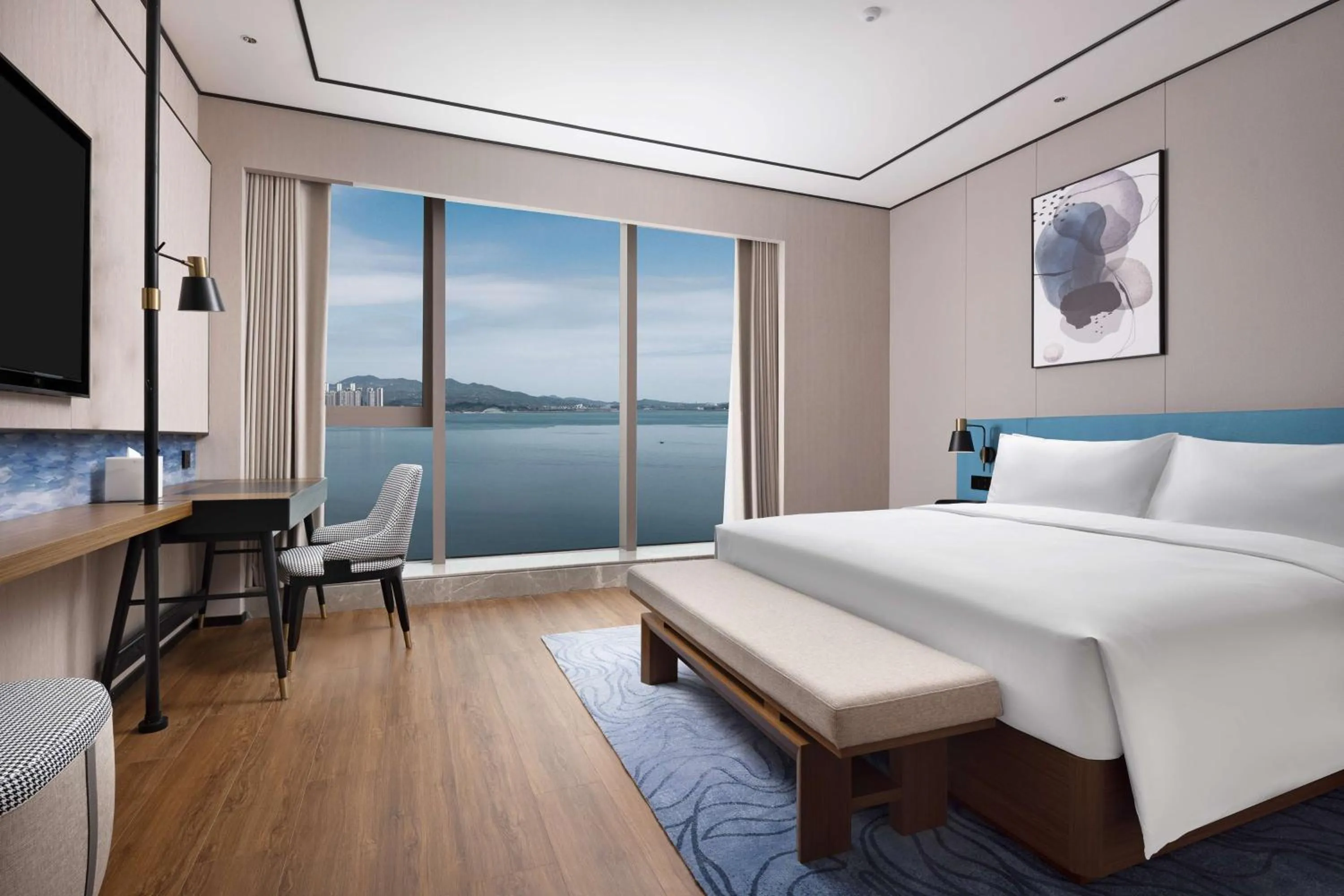 Bed in Hilton Garden Inn Shanwei Haibin Boulevard