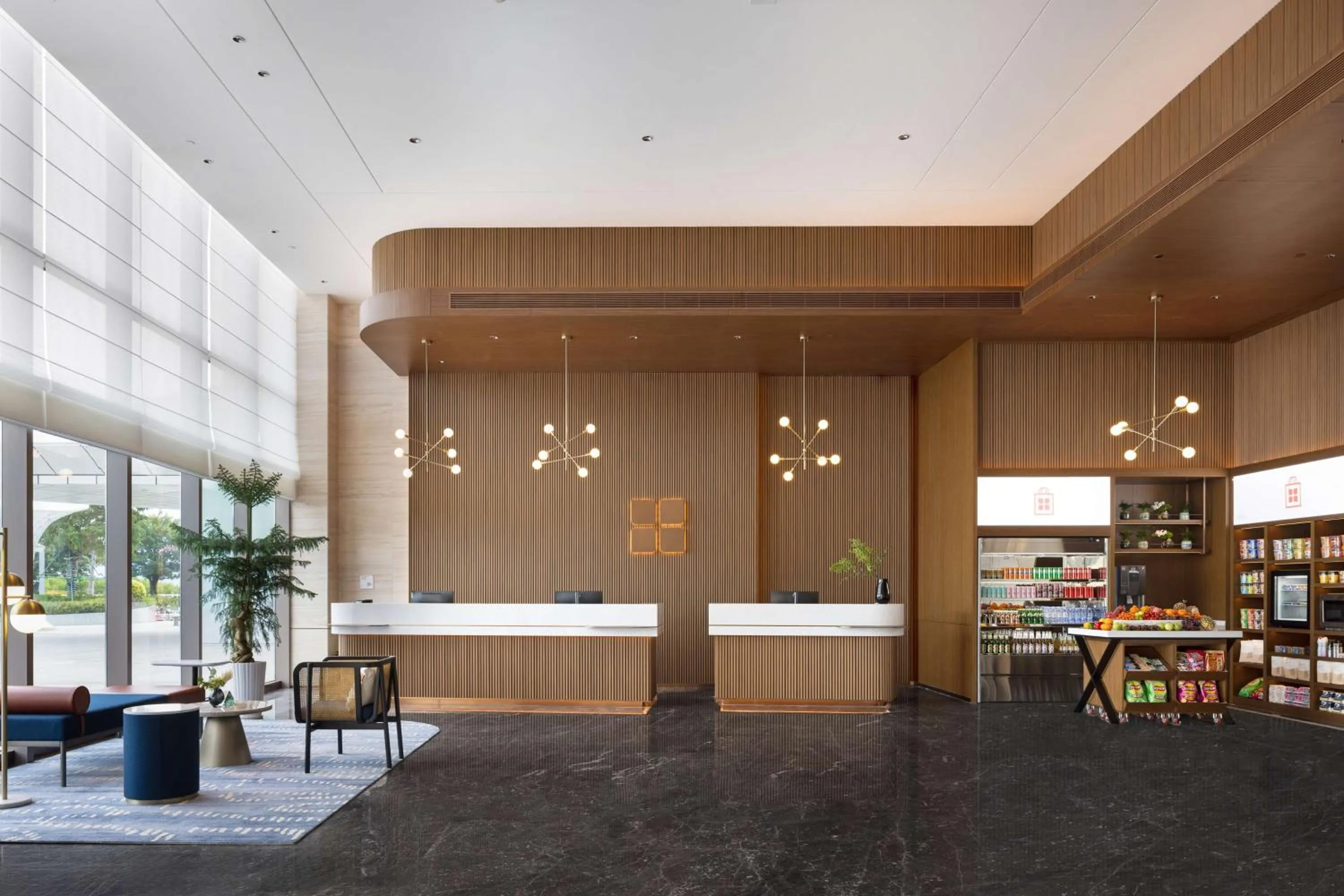 Lobby or reception in Hilton Garden Inn Shanwei Haibin Boulevard