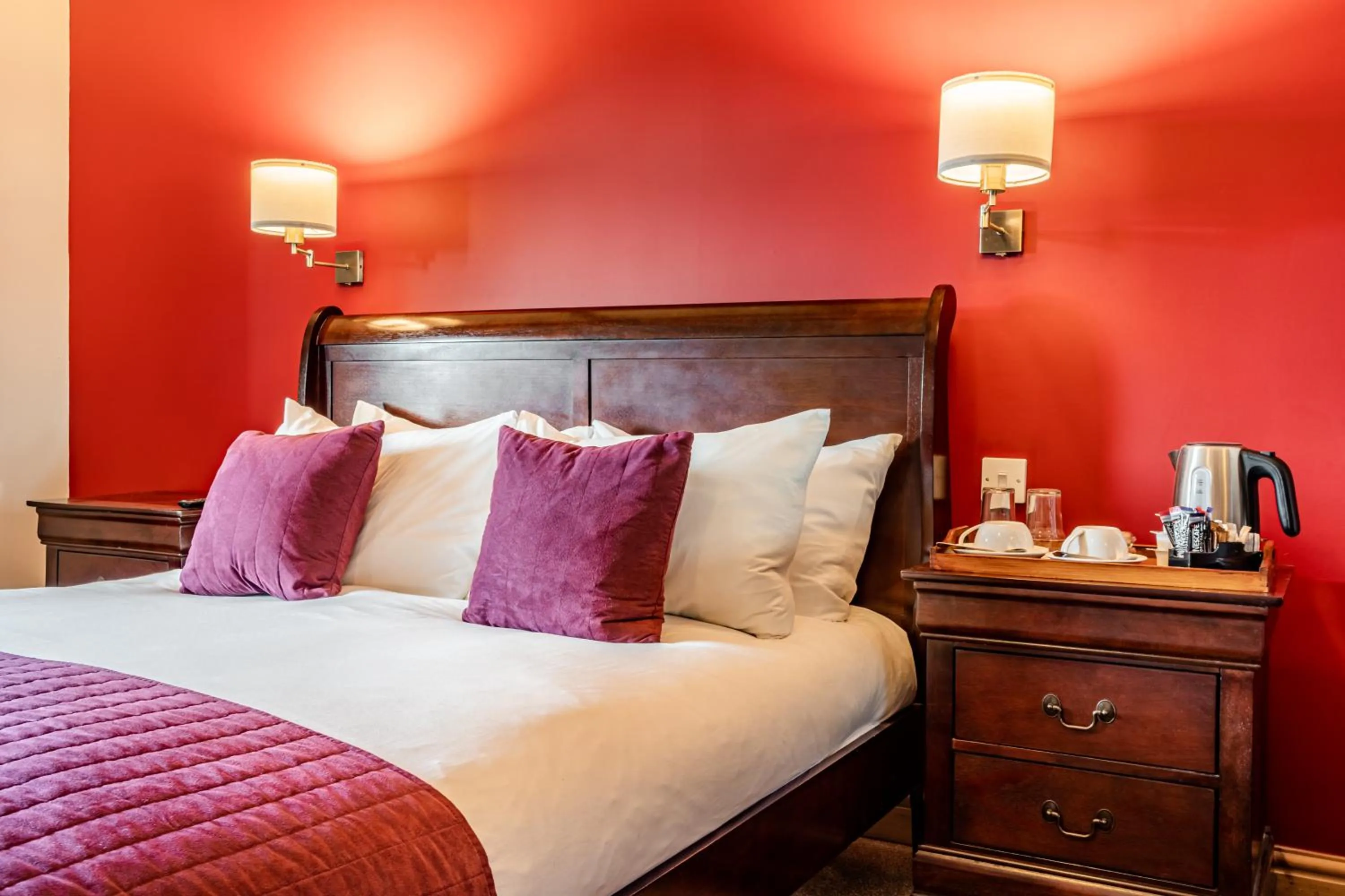 Bed in The Village Inn