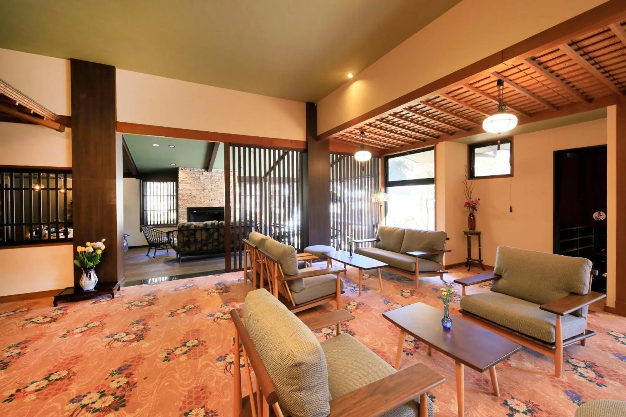 Lobby or reception in Otogitei Kofu